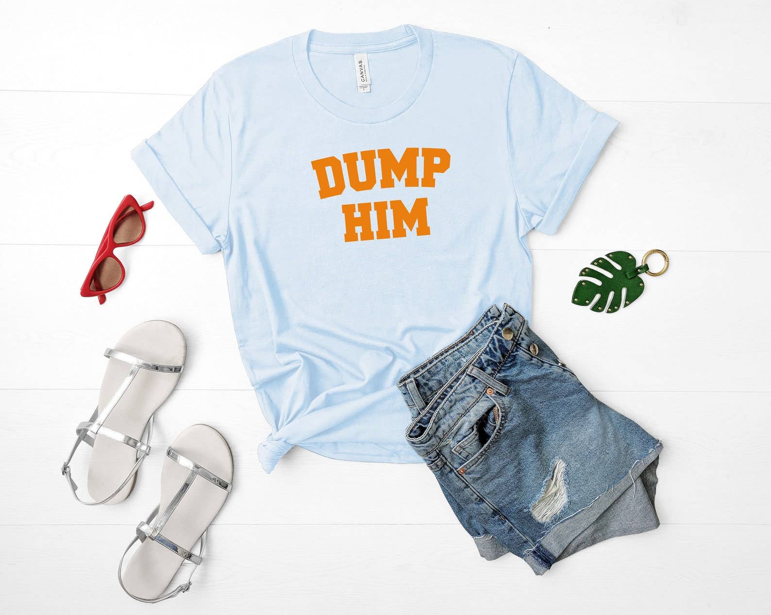 Dump Him T-Shirt Hoodie, Sweatshirt | PodTeesHub.com