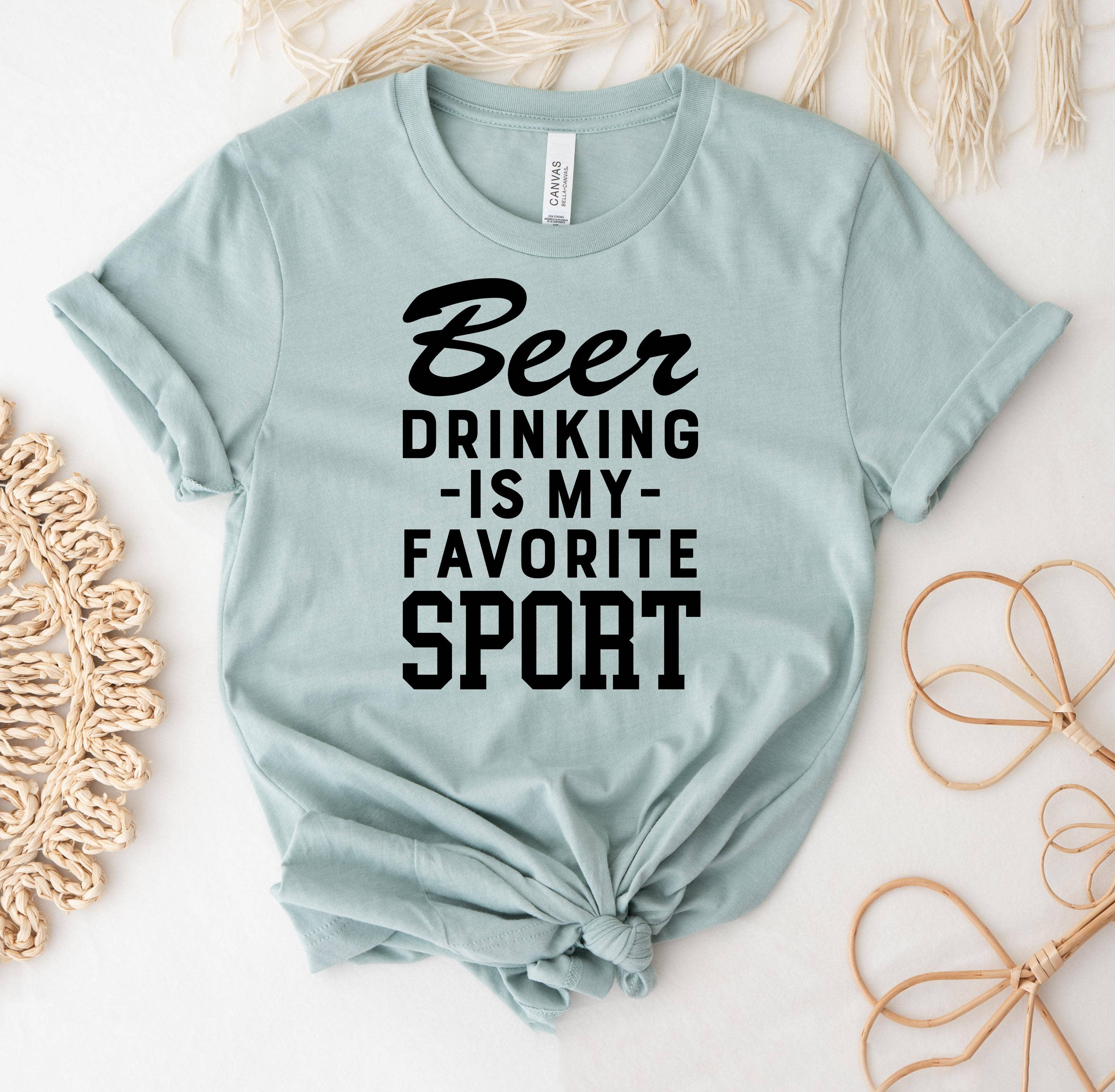 Beer Drinking Is My Favorite Sport T-Shirt Hoodie, Sweatshirt | PodTeesHub.com