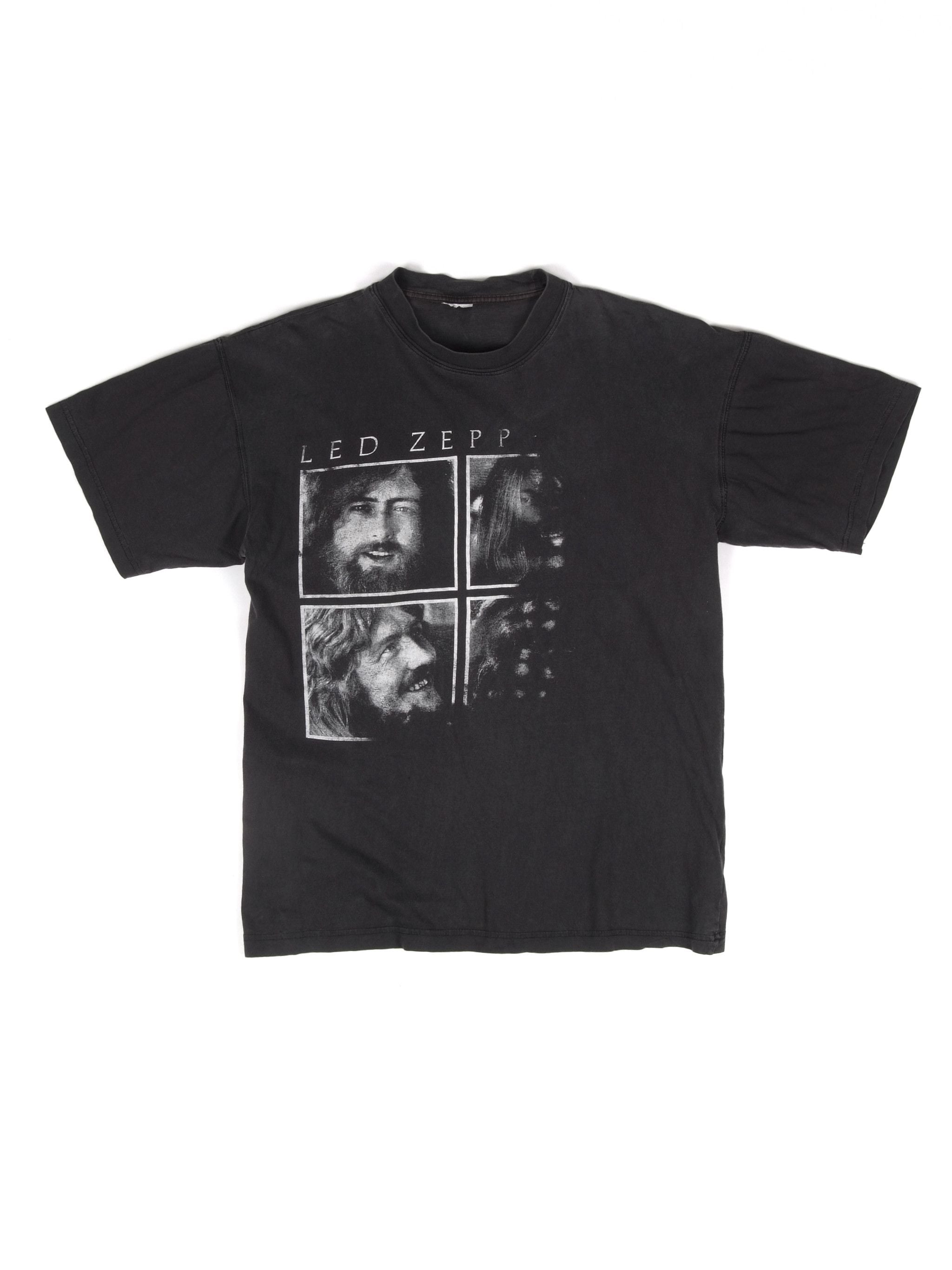 Zeppelin Vintage Led Zeppelin Band T Shirt Sz L Hoodie, Sweatshirt | PodTeesHub.com