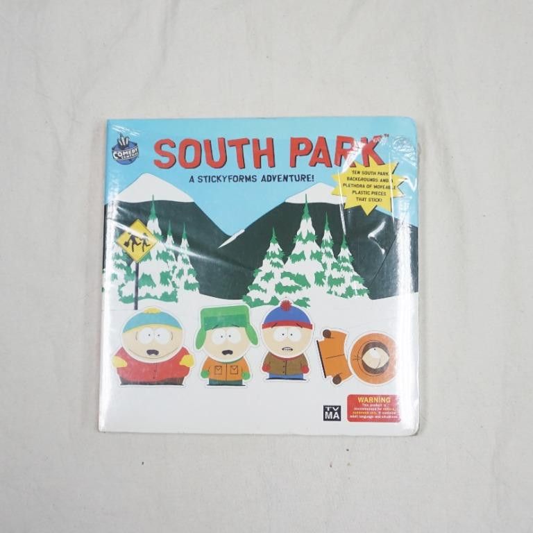 Designer 1998 South Park A Sticky Forms Adventure Book T-Shirts, Hoodie, Sweatshirt | PodTeesHub.com