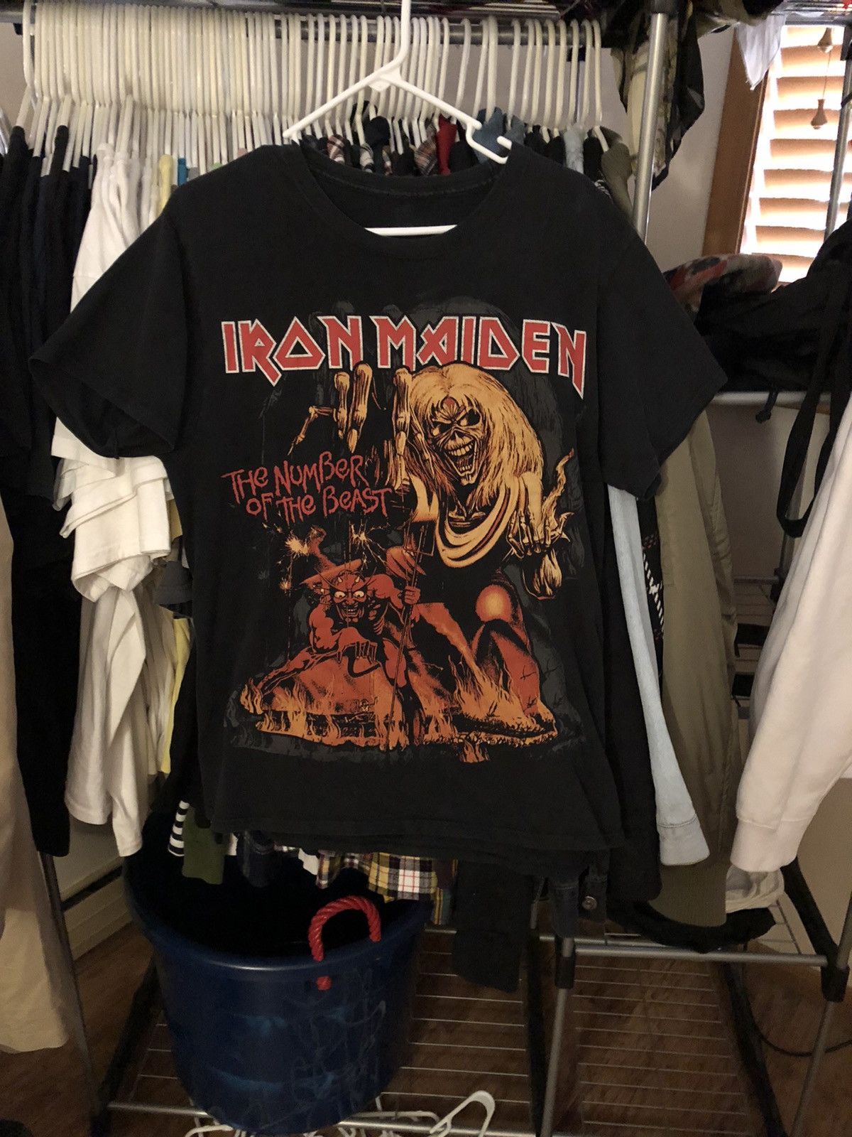 Vintage Iron Maiden The Number Of The Beast T Shirt Hoodie, Sweatshirt | PodTeesHub.com