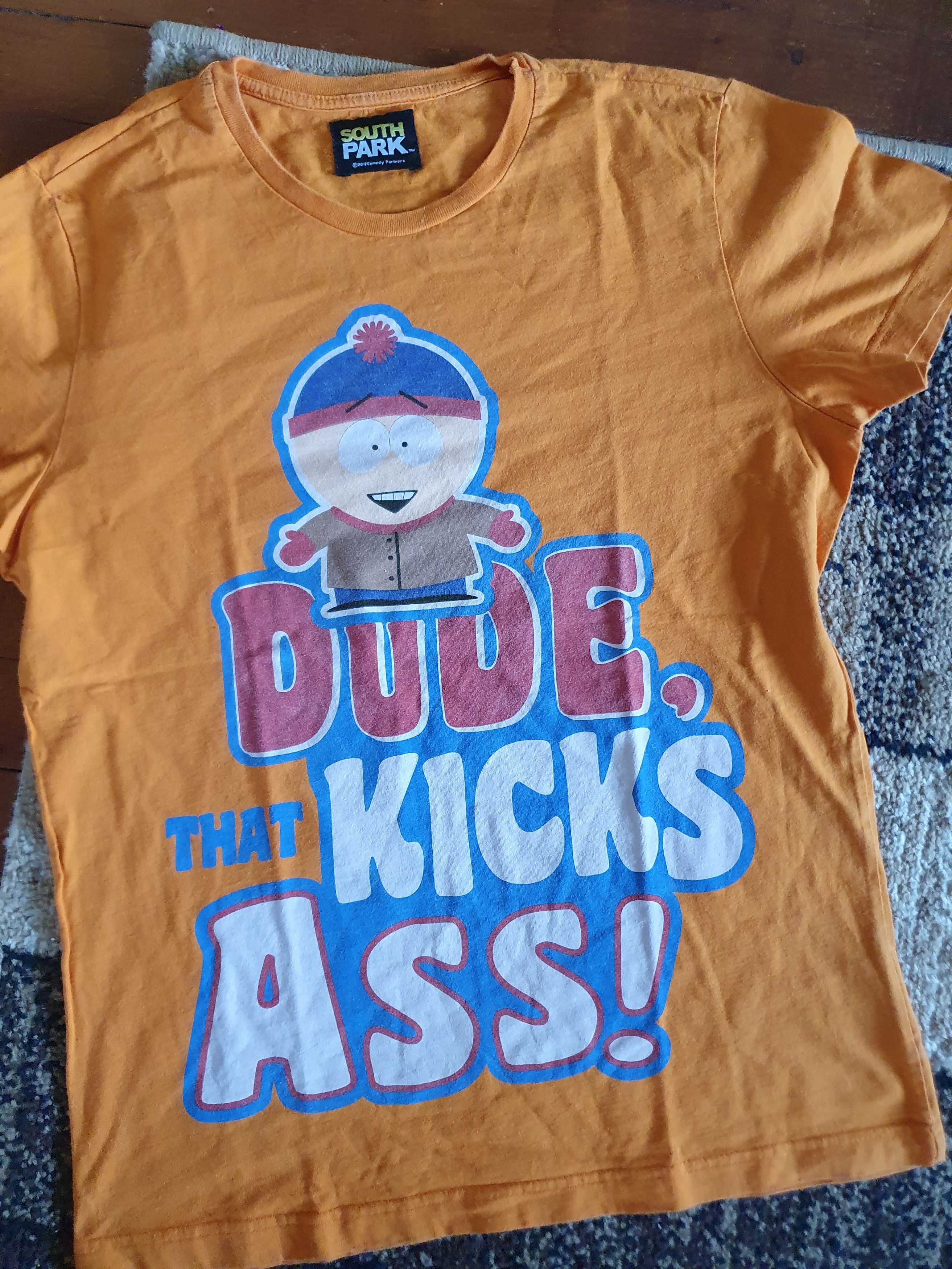 Other South Park Dude That Kicks Ass 2012 T Shirt Sz M Hoodie, Sweatshirt | PodTeesHub.com