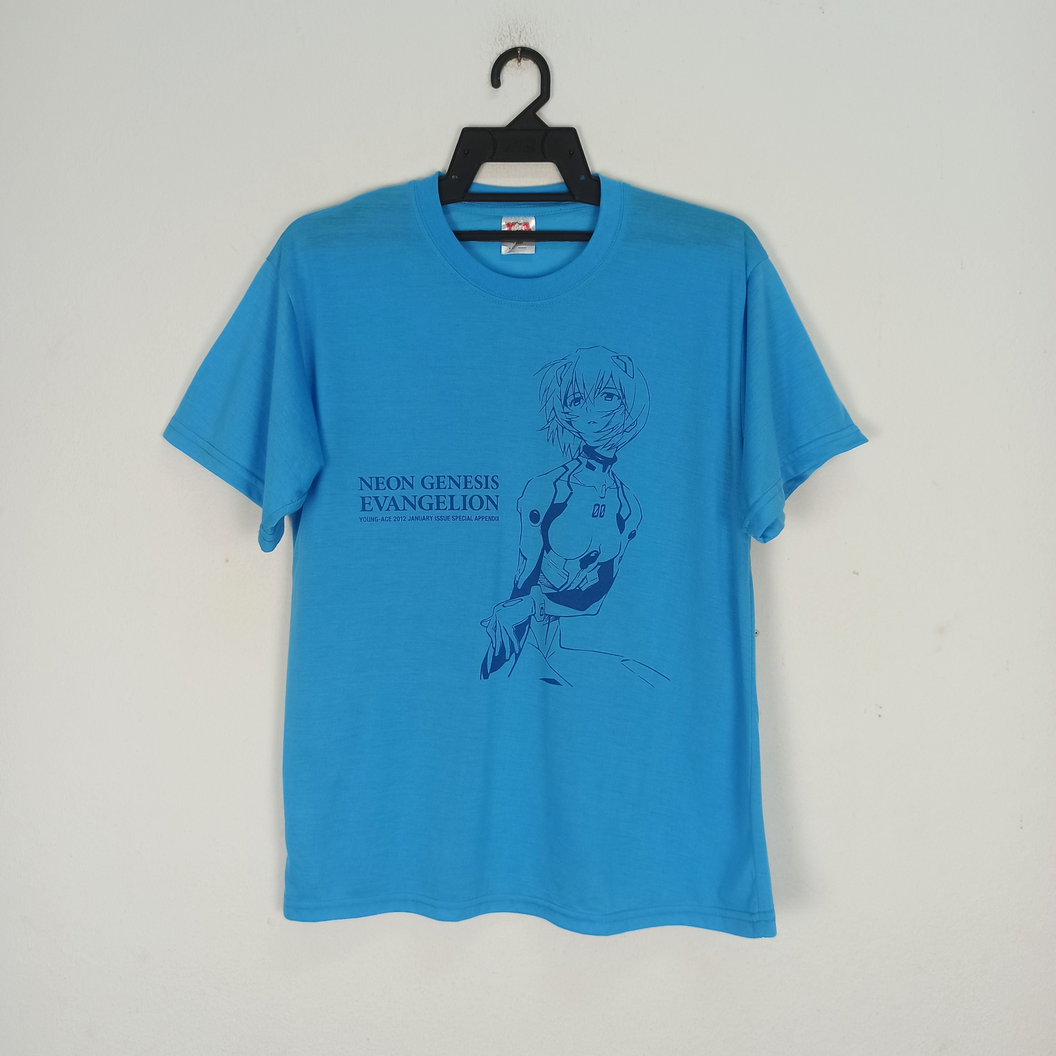 Japanese Brand Neon Genesis Evangelion Young Ace 2012 January Issue T Shirt Hoodie, Sweatshirt | PodTeesHub.com