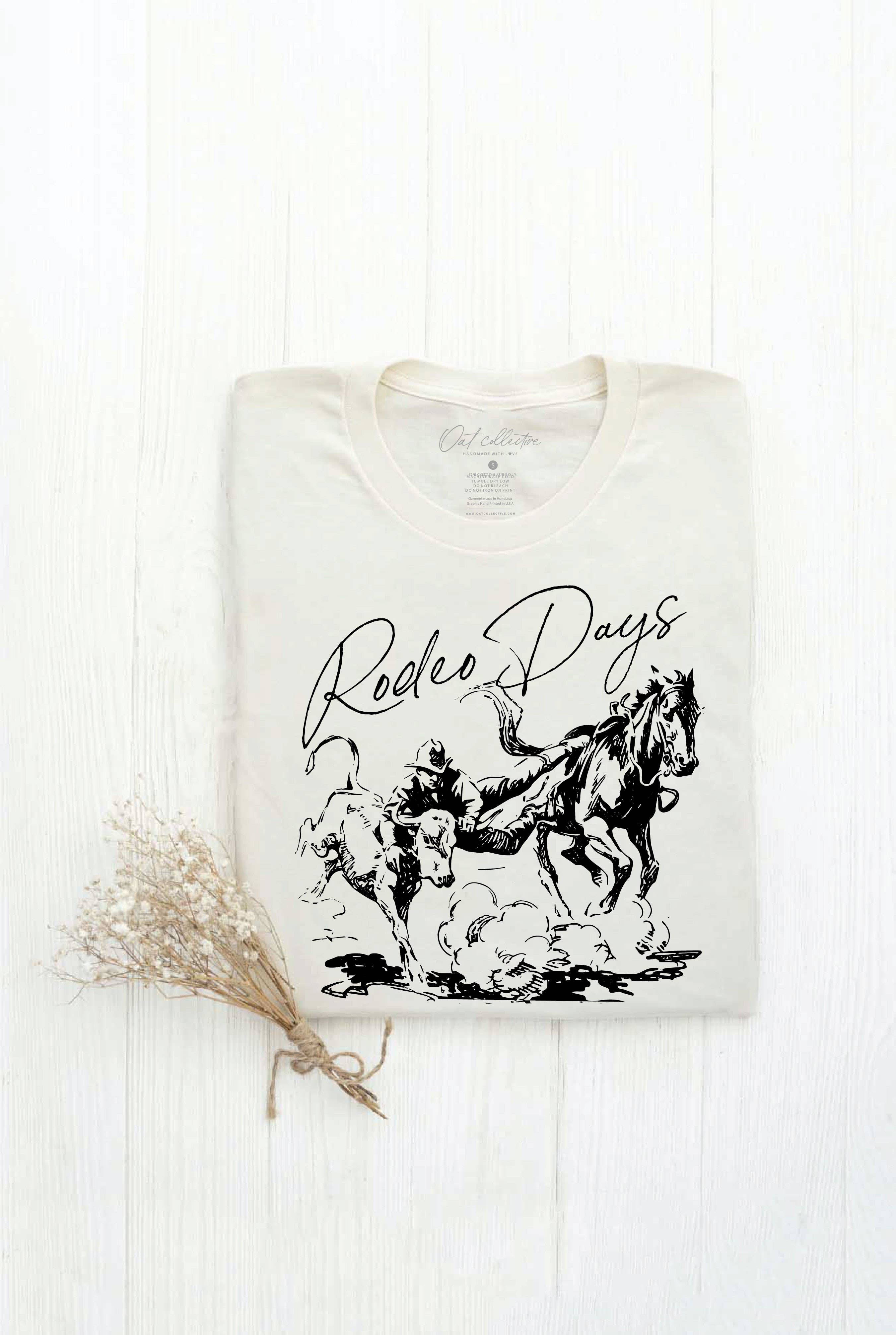 Rodeo Days Graphic T-Shirt Hoodie, Sweatshirt | PodTeesHub.com