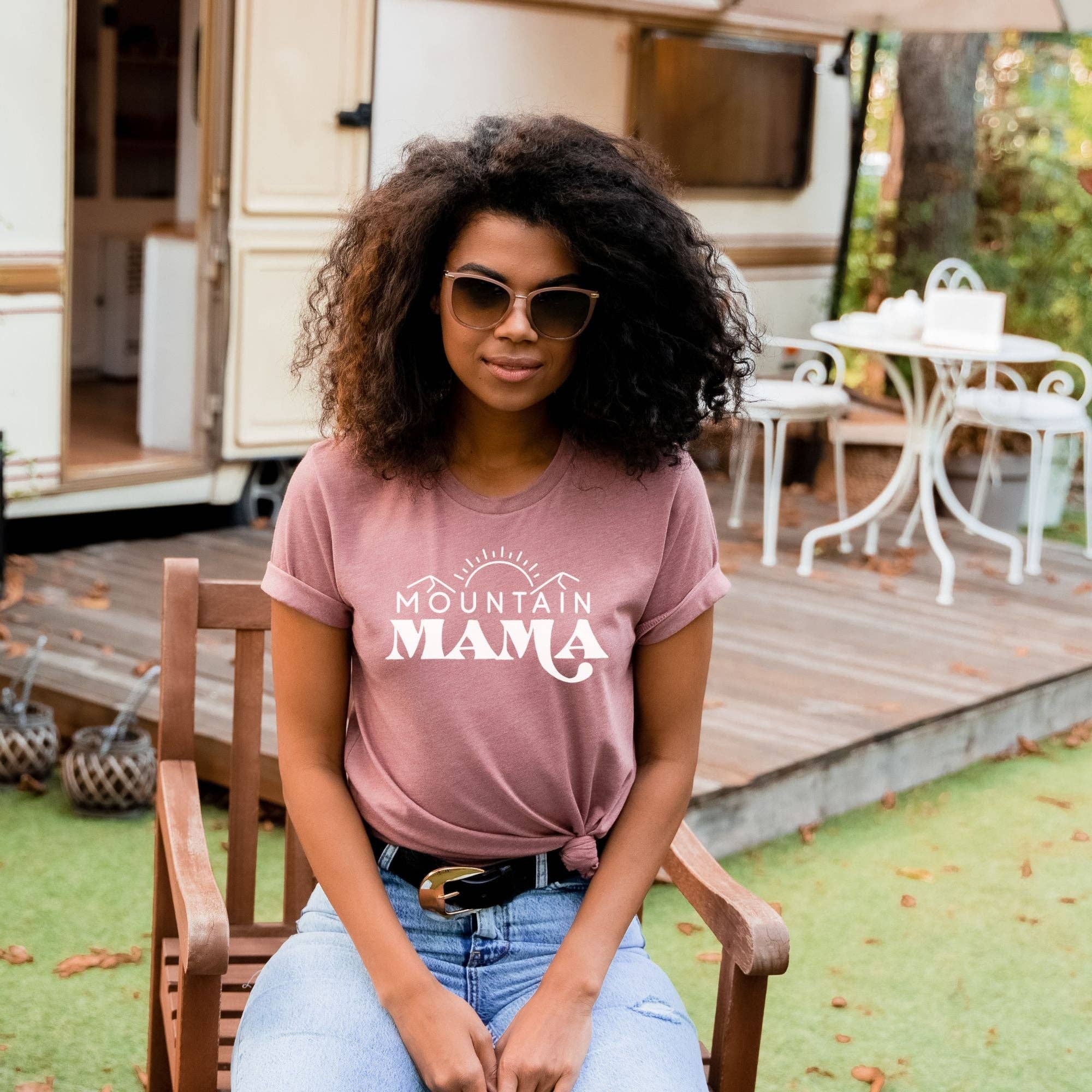 Mountain Mama Tshirt *Unisex Fit*120 Hoodie, Sweatshirt | PodTeesHub.com