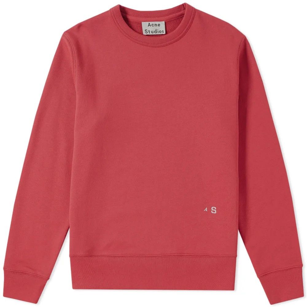 Acne Studios M Faise Red Berry Embroidery Crewneck Sweatshirt Classic T-Shirts, Hoodie | PodTeesHub.com
