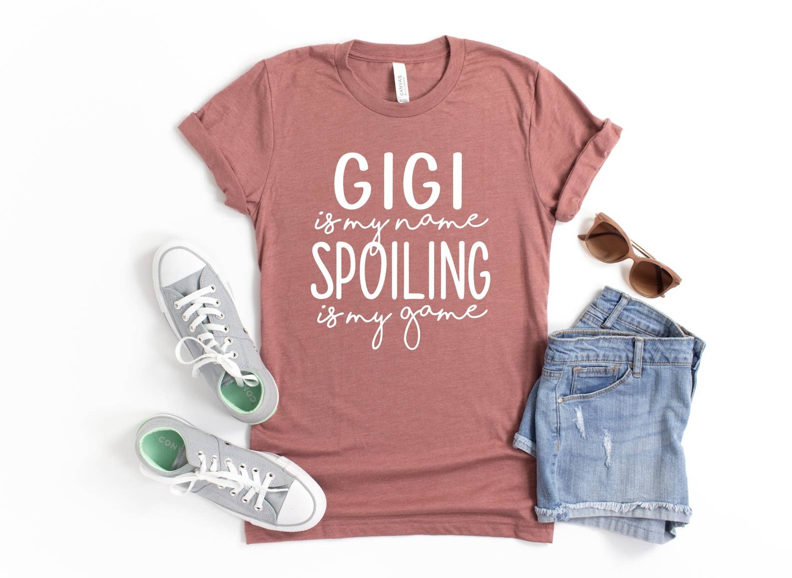 Gigi Is My Name Spoiling Is My Game T-Shirt Hoodie, Sweatshirt | PodTeesHub.com