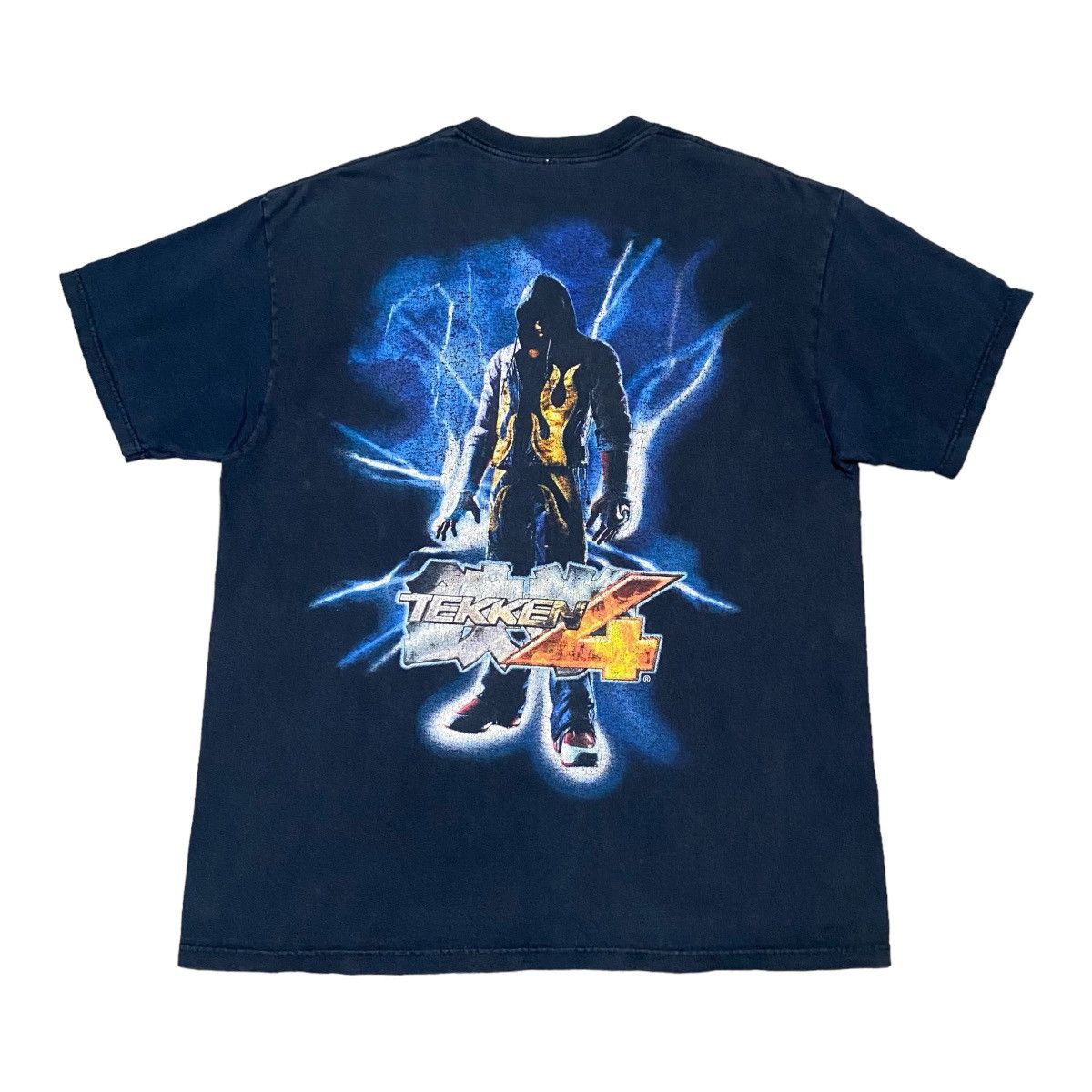 Playstation Rare Vintage 90 S Tekken 4 Video Game T Shirt Namco Hoodie, Sweatshirt | PodTeesHub.com