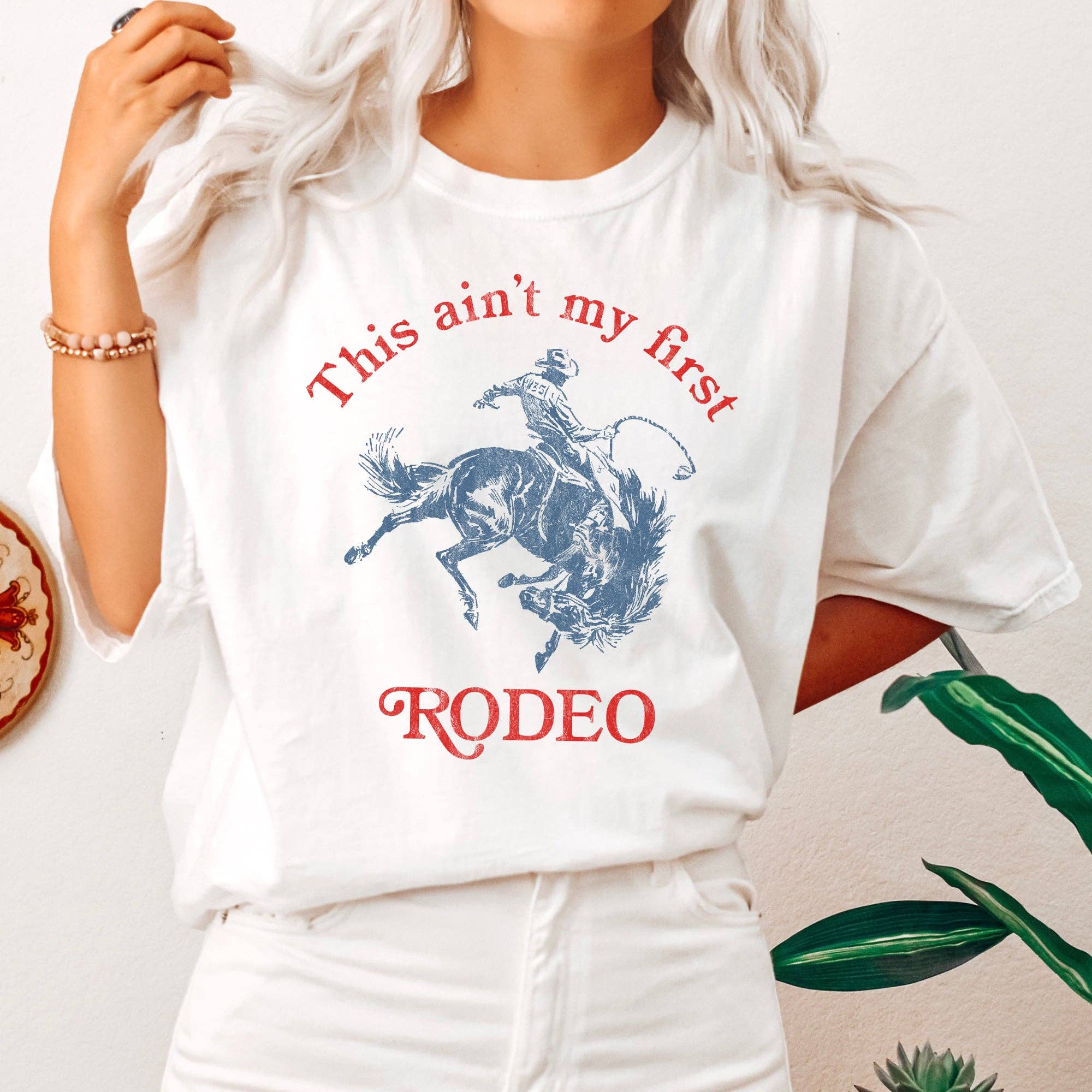 This Ain't My First Rodeo, Cowboy, Cowgirl Tshirt Hoodie, Sweatshirt | PodTeesHub.com