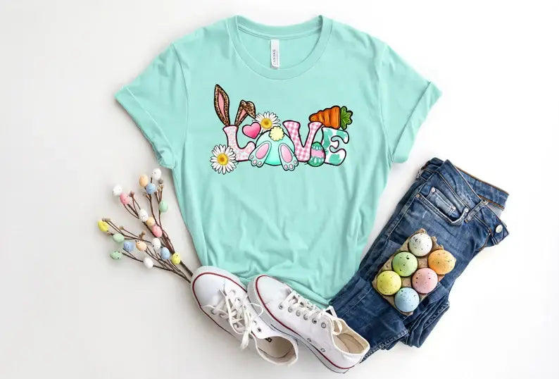 Easter Love T-Shirt Hoodie, Sweatshirt | PodTeesHub.com