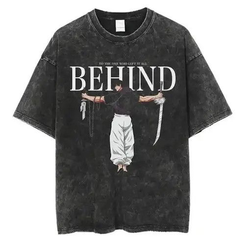 Other Graphic Print Jujutsu Kaisen Washed T Shirt Hoodie, Sweatshirt | PodTeesHub.com