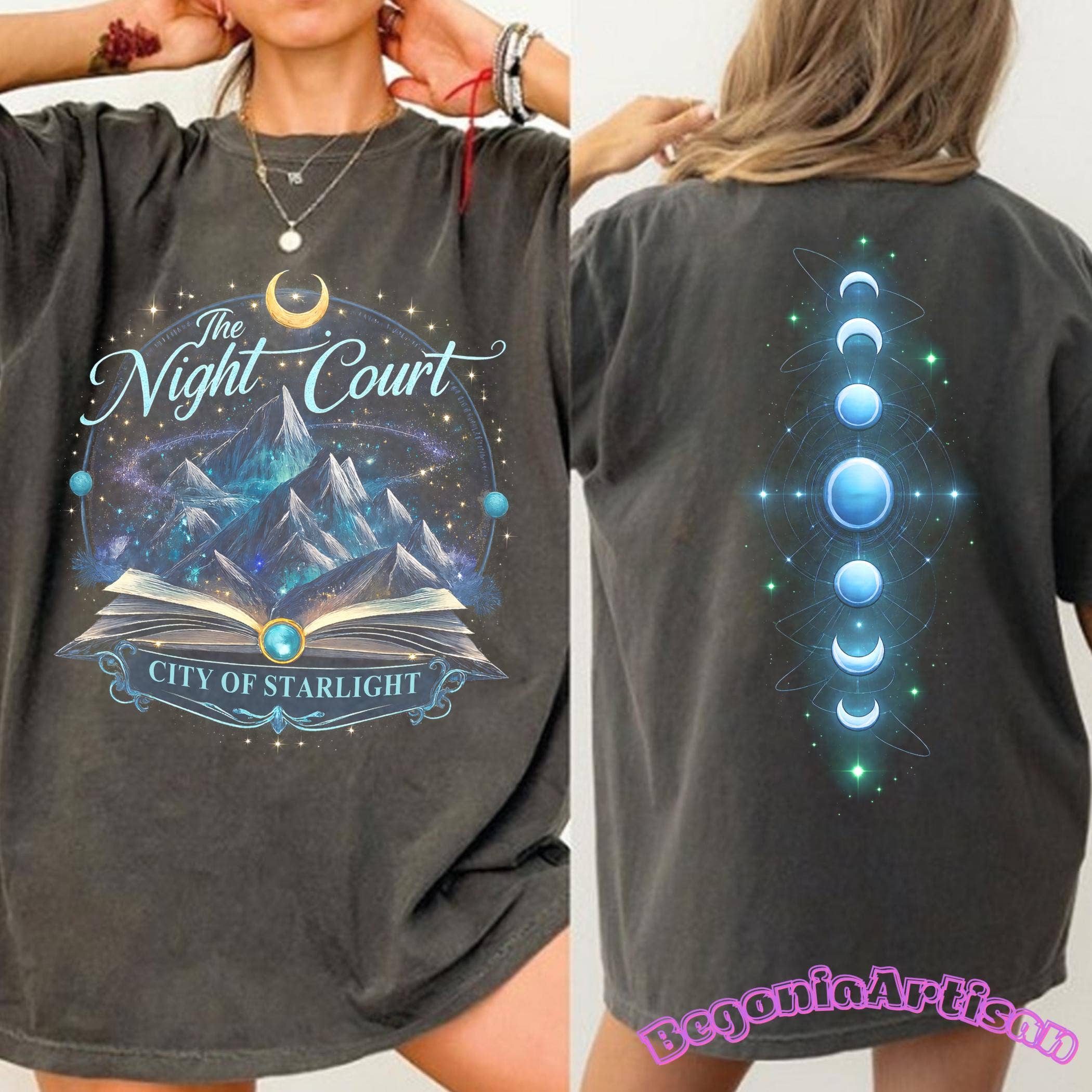 Velaris City of Starlight Night Court Graphic Tee Hoodie, Sweatshirt | PodTeesHub.com