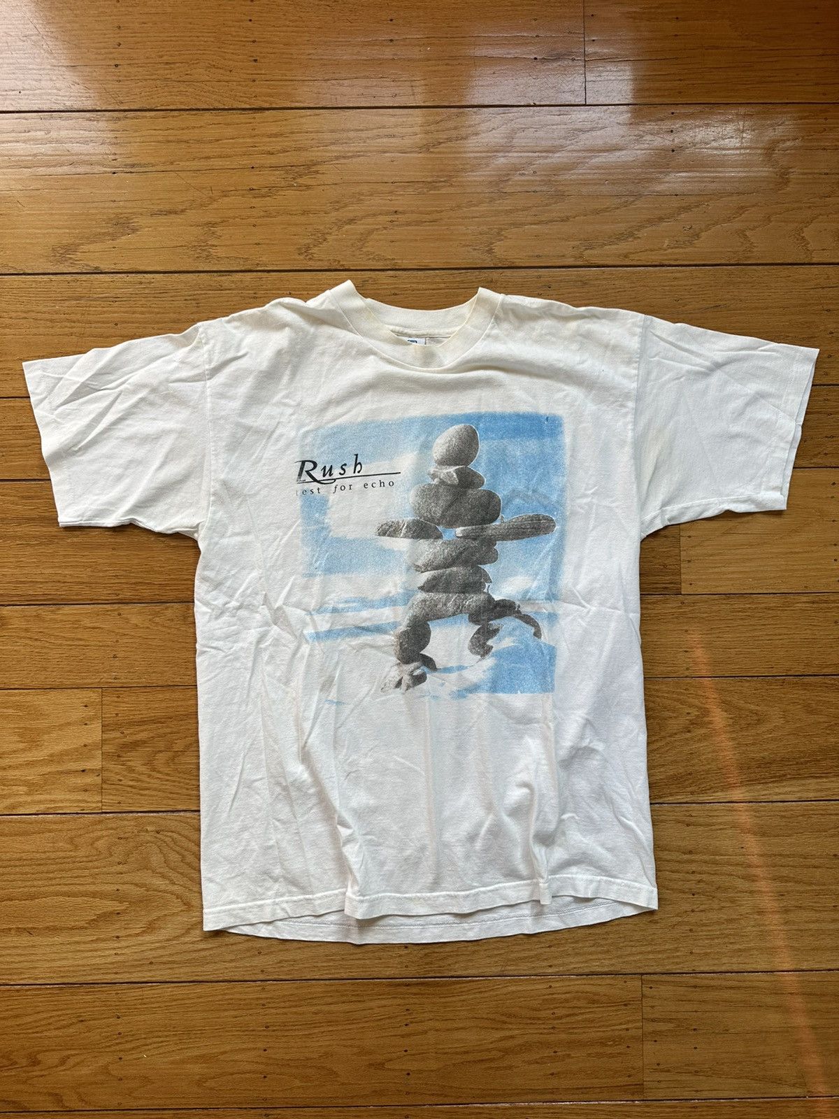 Vintage 1996 Rush Test For Echo Tour Tee Xl Hoodie, Sweatshirt | PodTeesHub.com