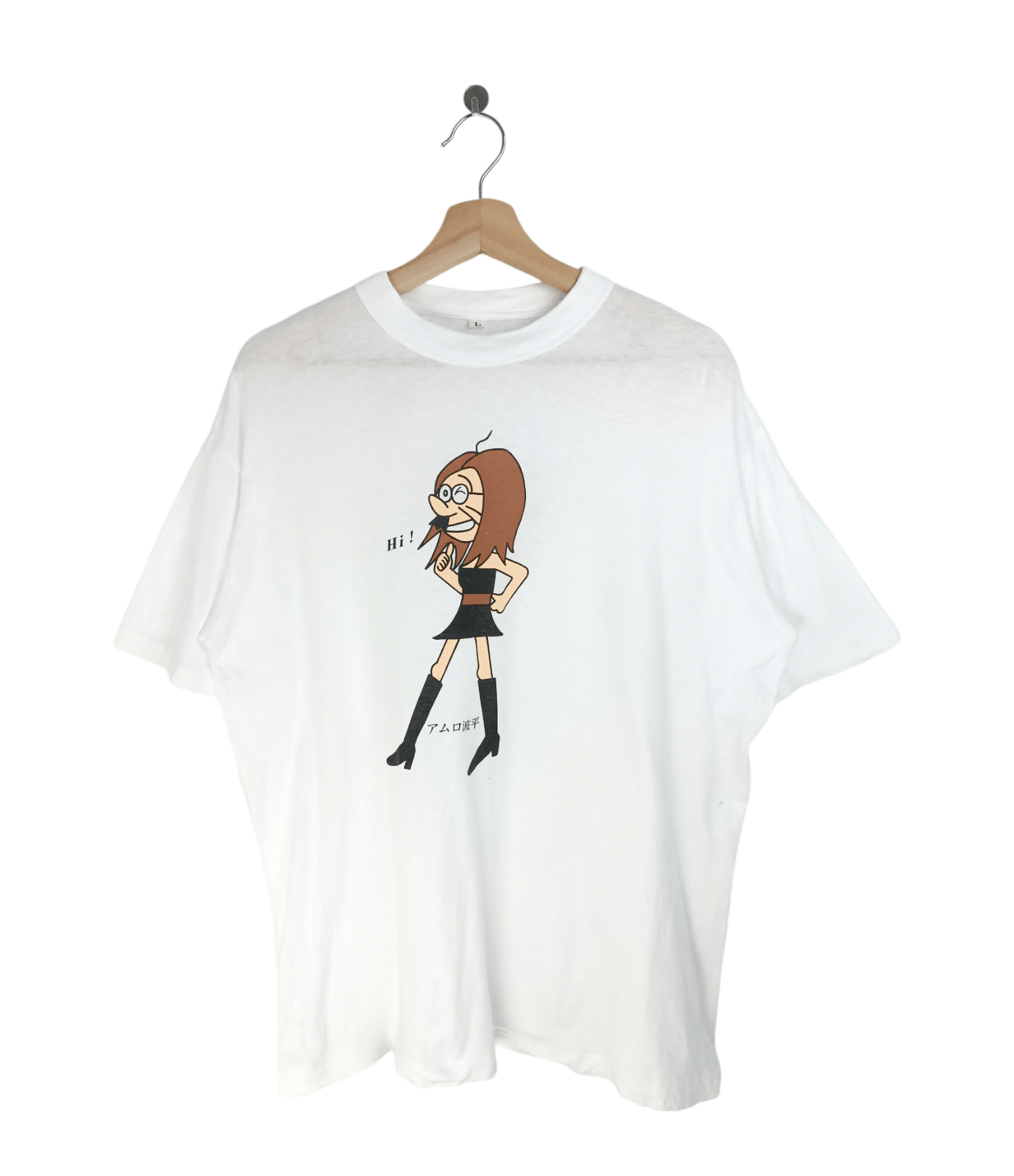 Japanese Brand Vintage 90 S Amuro Nami Ama Chan Sazae San Anime Funny Tee Hoodie, Sweatshirt | PodTeesHub.com