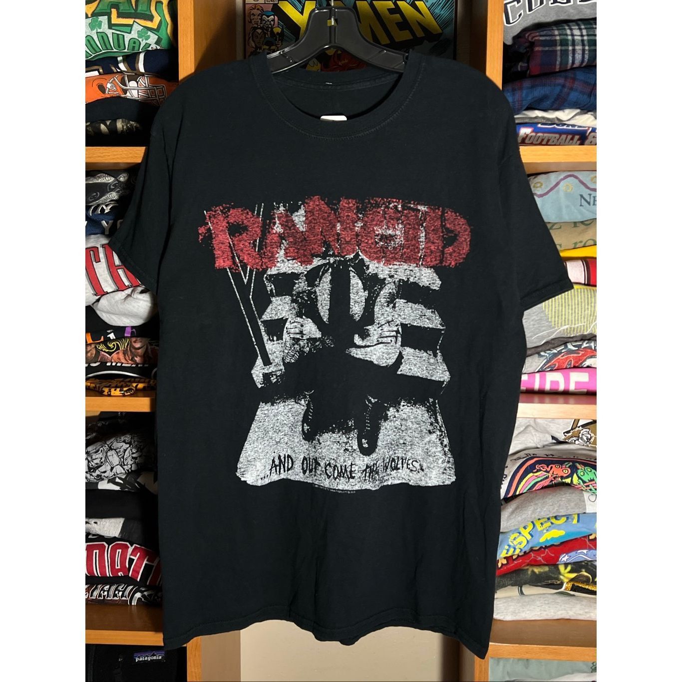 Other Vintage Y2k Rancid Out Come Wolves Punk Band T-Shirts, Hoodie, Sweatshirt
