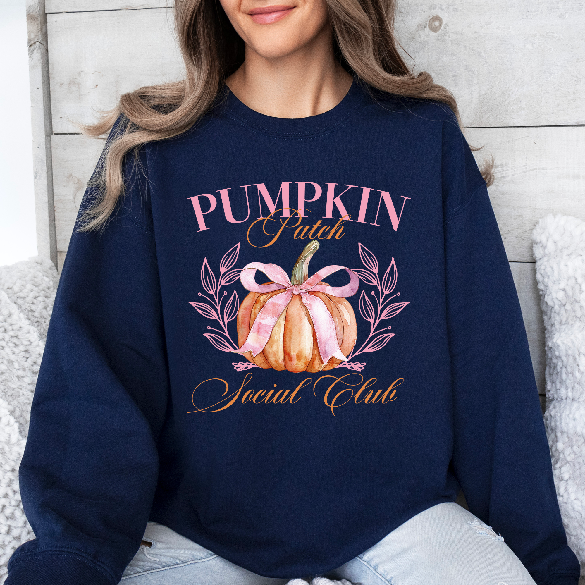 Pumpkin Patch Social Club, Autumn, Fall Sweatshirt T-Shirts, Hoodie | PodTeesHub.com