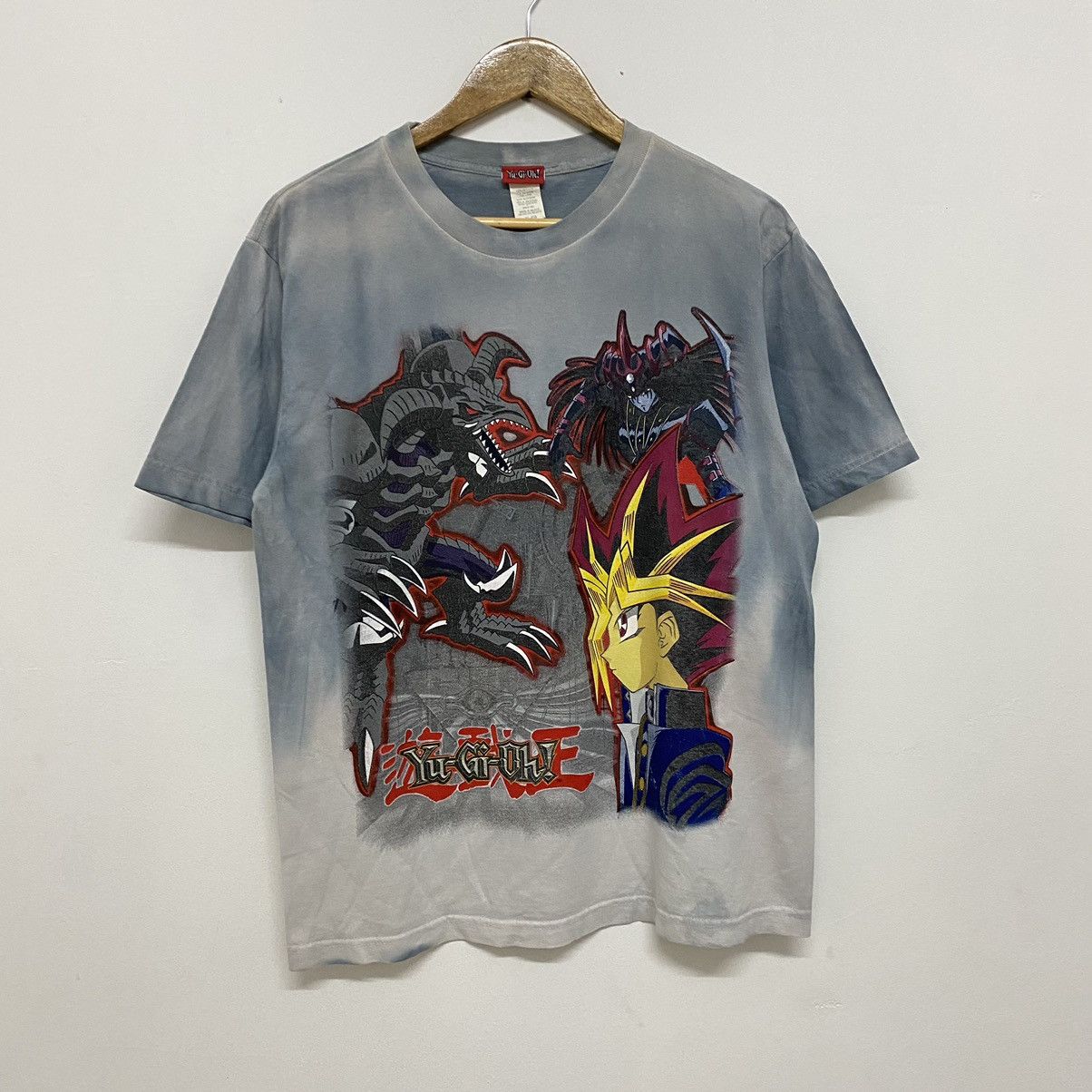 Band Tees X Vintage Vintage Crazy Yu Gi Oh Yugi Mutou Anima Tee Sailor Moon Hoodie, Sweatshirt | PodTeesHub.com