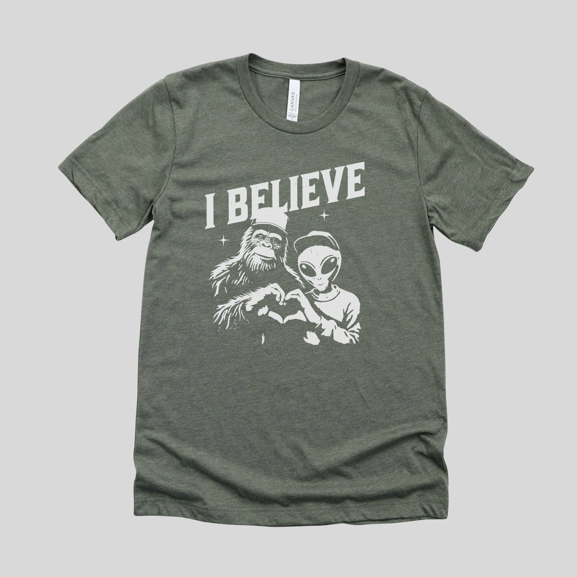 Bigfoot Stay Wild Tshirt For Sasquatch Lovers
Believe 296 Hoodie, Sweatshirt | PodTeesHub.com