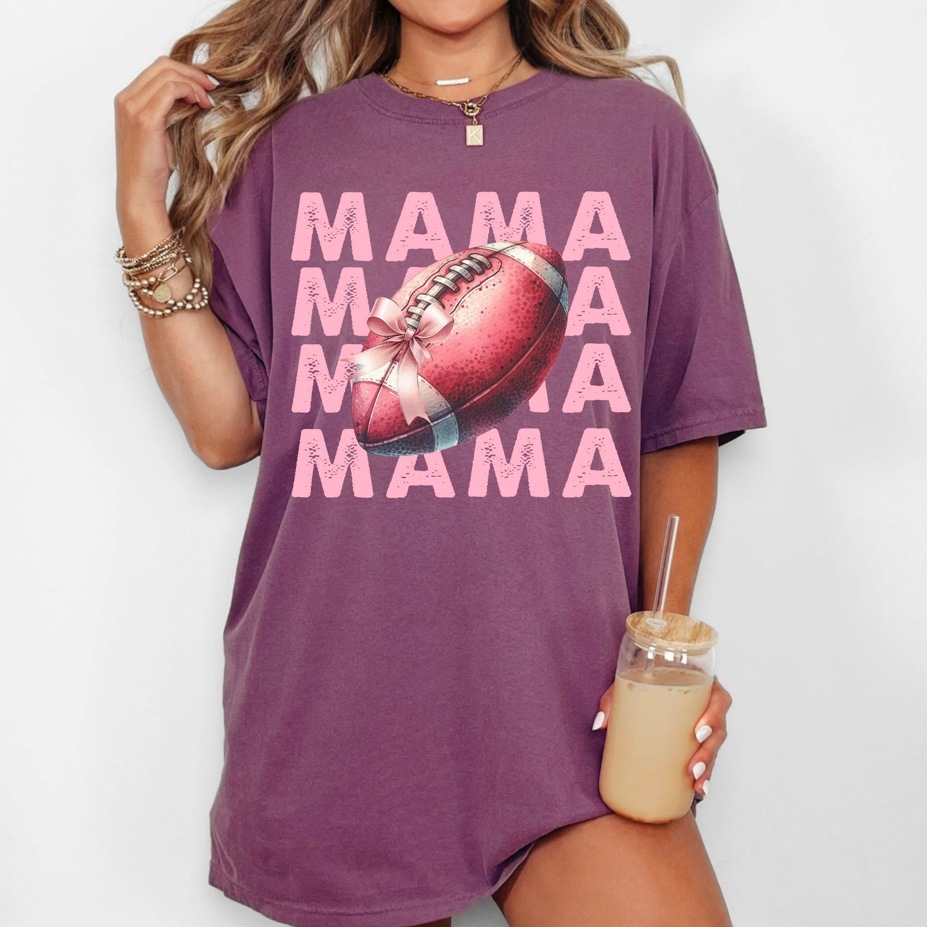 Mama, Football, Vintage, Ghost, Western Halloween Tshirt Hoodie, Sweatshirt | PodTeesHub.com
