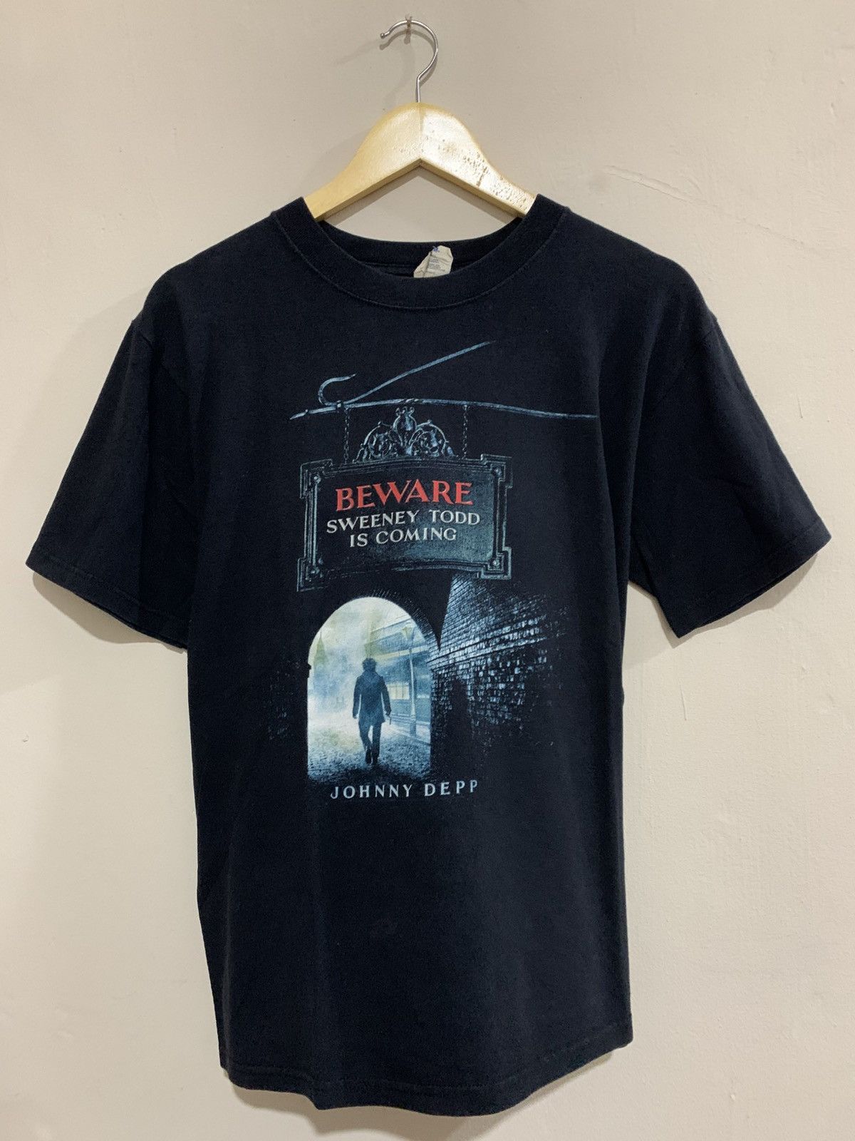 Other Vintage 2000s Sweeney Todd Johnny Depp Film T Shirt Y2k Hoodie, Sweatshirt | PodTeesHub.com
