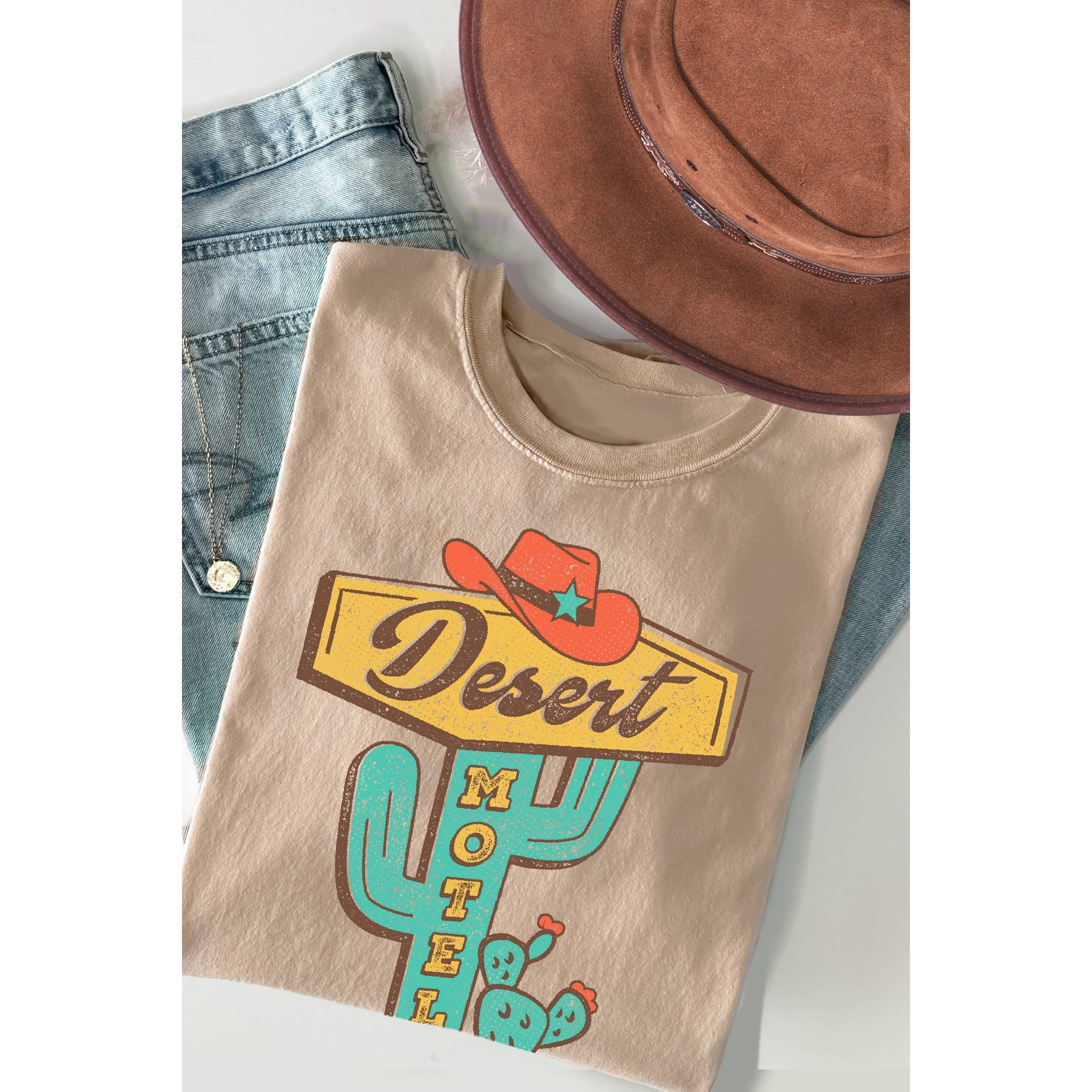 Desert Motel Short Sleeve Tee Hoodie, Sweatshirt | PodTeesHub.com