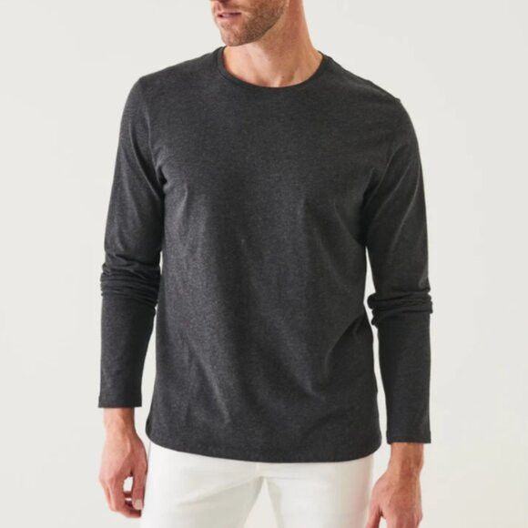 Assaraf Patrick Assaraf Cotton Longsleeve T Shirt Charcoal Grey Xl Hoodie, Sweatshirt | PodTeesHub.com