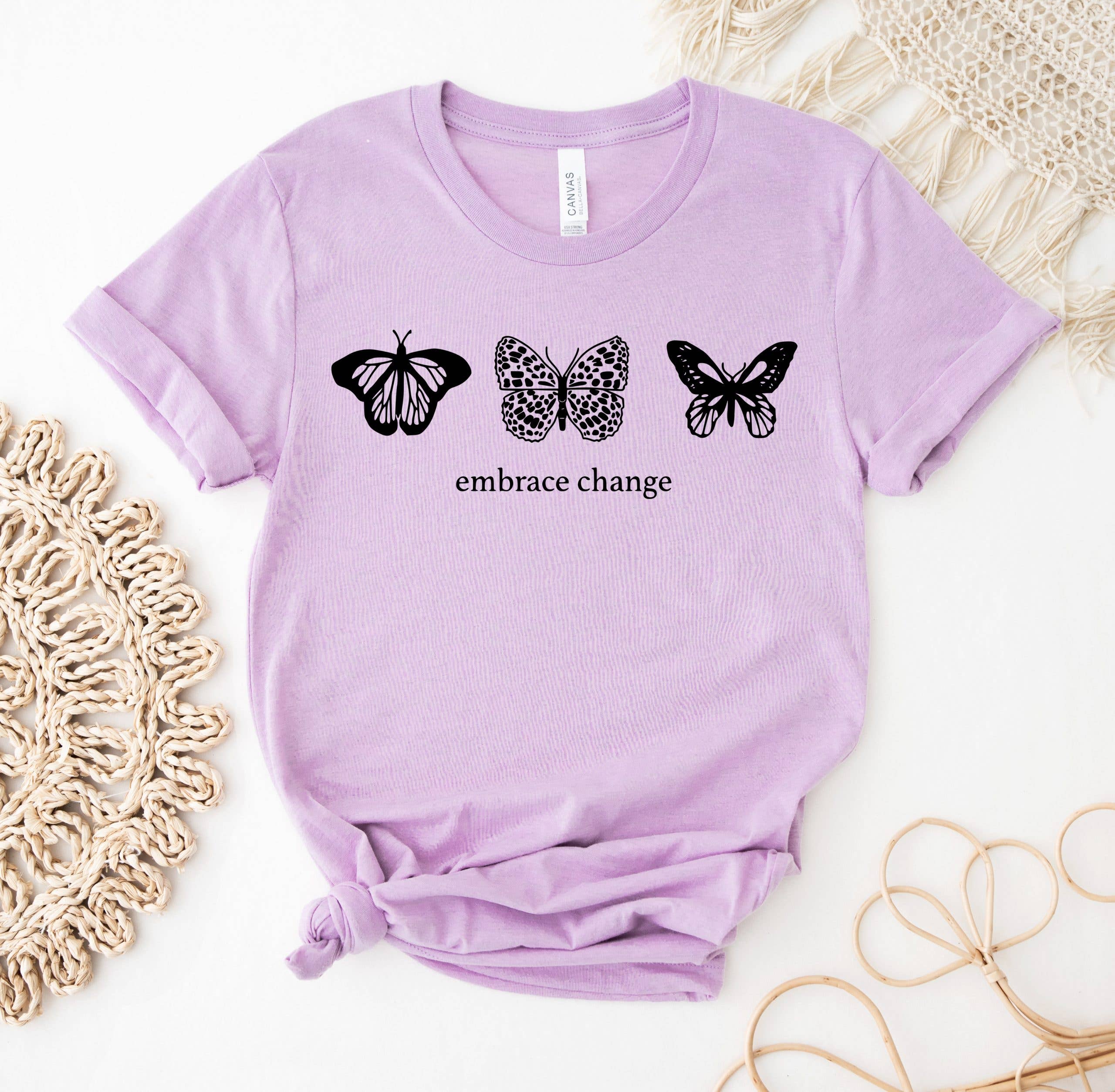 Embrace Change T-Shirt Hoodie, Sweatshirt | PodTeesHub.com