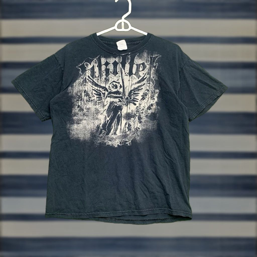 Gildan Vintage Skillet Band Shirt Mens M Black 90s Y2k Band Shirt Mens Black 90s Y2k Gildan Heavy Co Hoodie, Sweatshirt