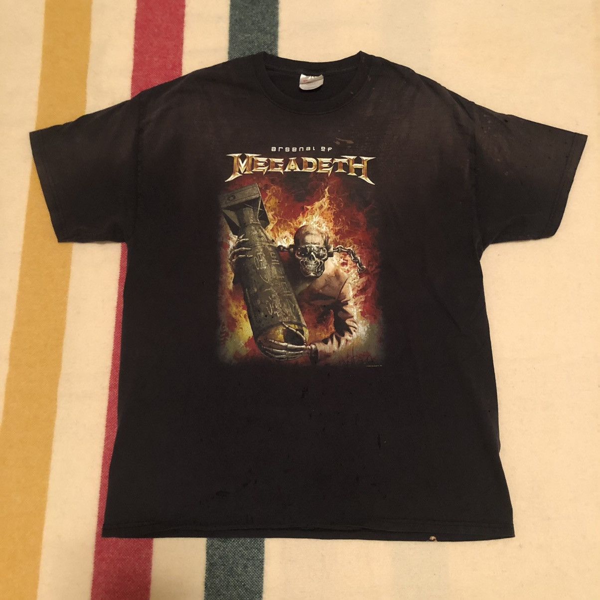 Vintage Faded 2006 Megadeth Tee Hoodie, Sweatshirt | PodTeesHub.com