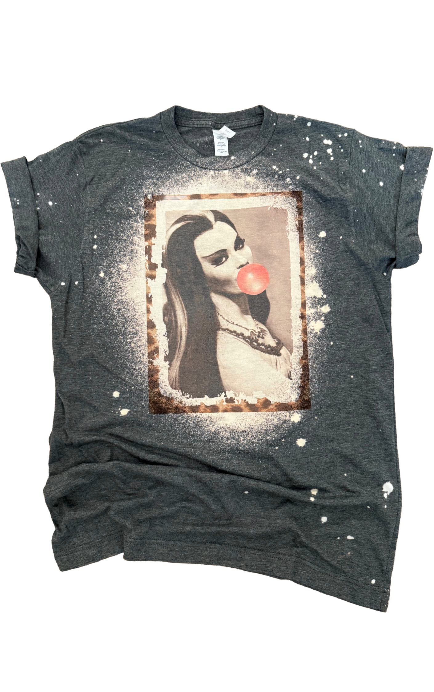 Bride of Frankenstein Bleached Tee Hoodie, Sweatshirt | PodTeesHub.com