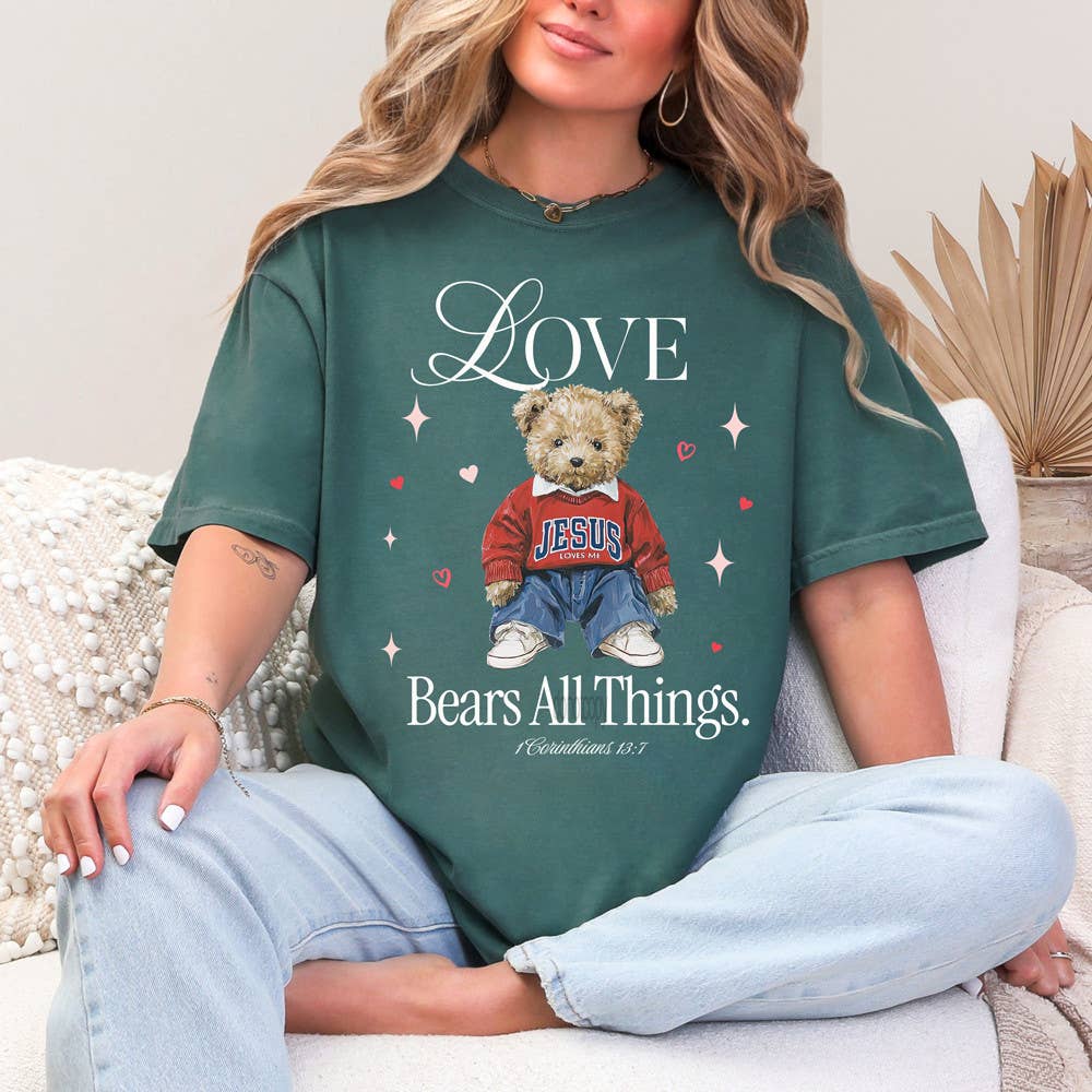 Love Bears All Things Teddy Tee Hoodie, Sweatshirt | PodTeesHub.com