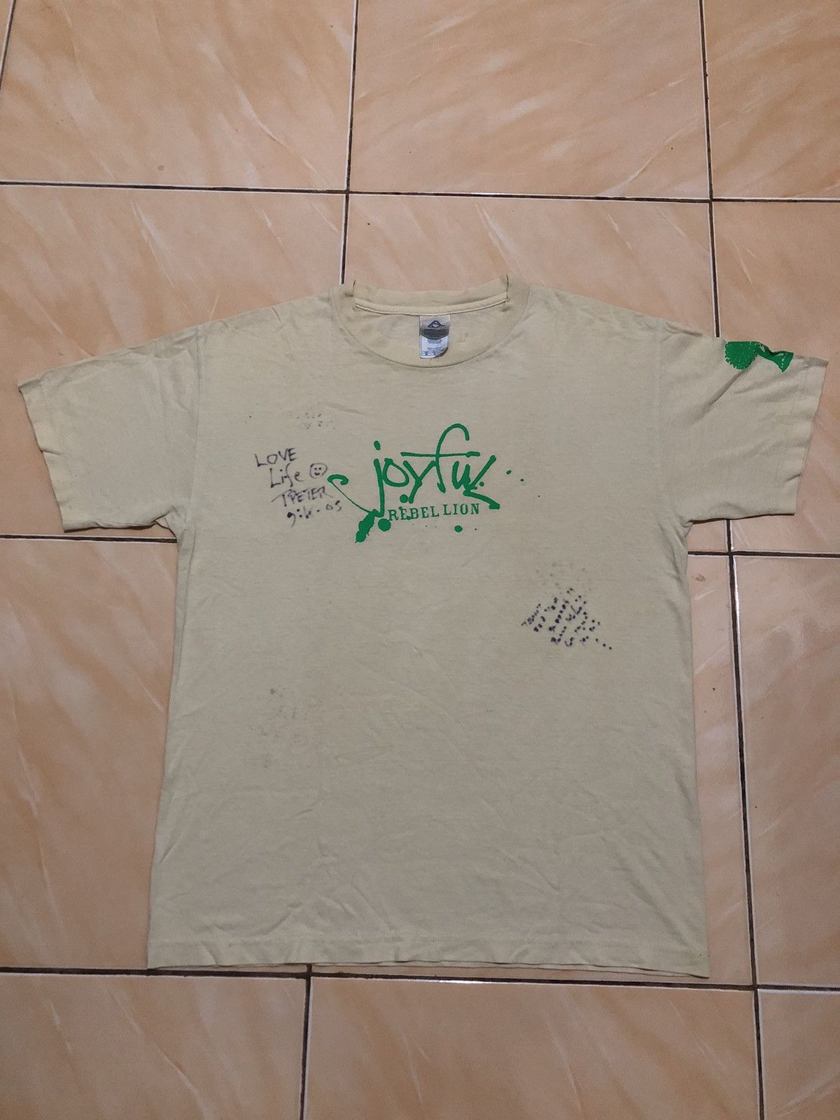 Vintage K Os Joyful Rebellion Raptees Hiphop T Shirt Hoodie, Sweatshirt | PodTeesHub.com