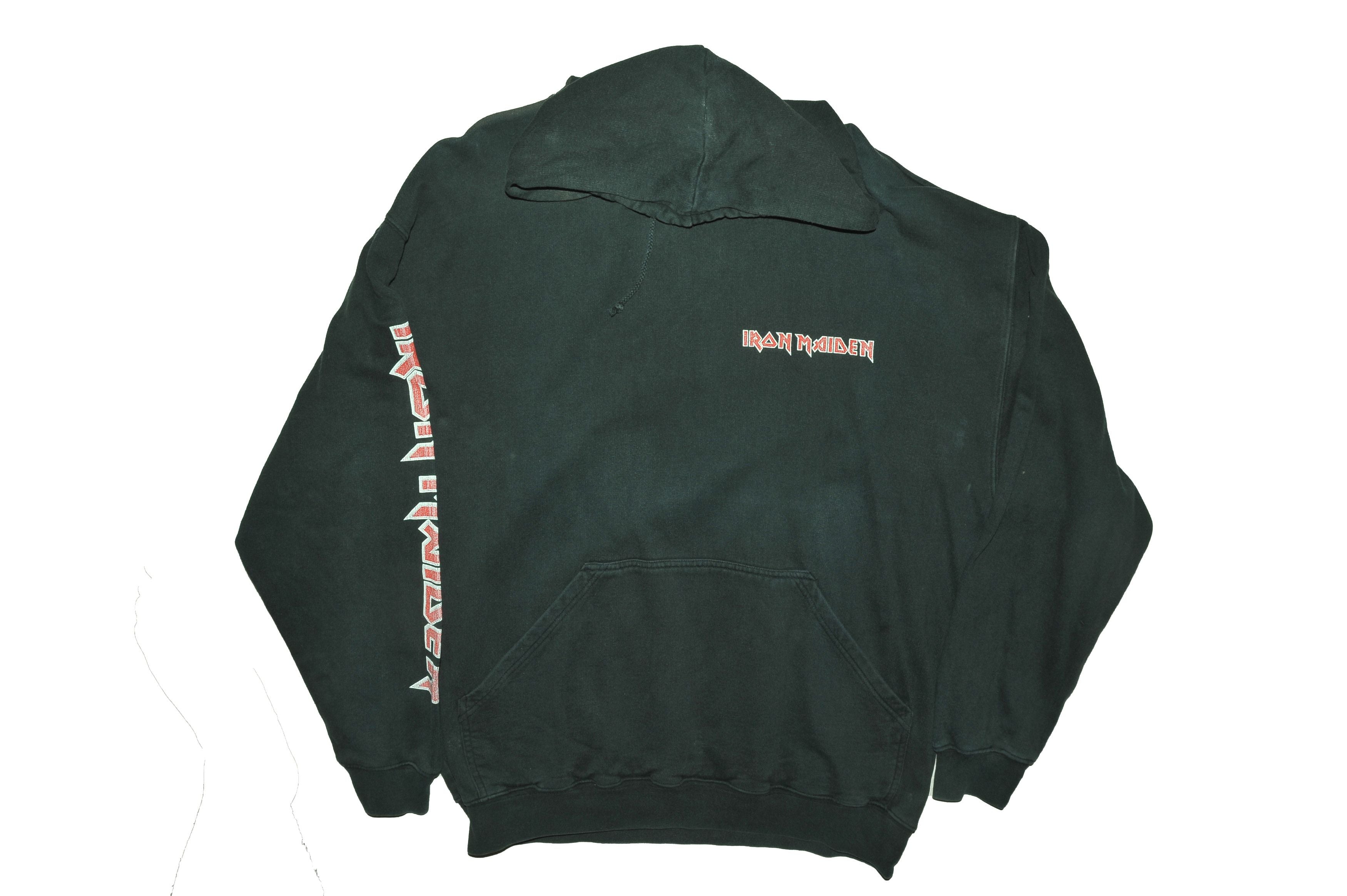 Iron Maiden Vintage 90 S Iron Maiden Virtual Xi Hoodie T-Shirts, Sweatshirt | PodTeesHub.com