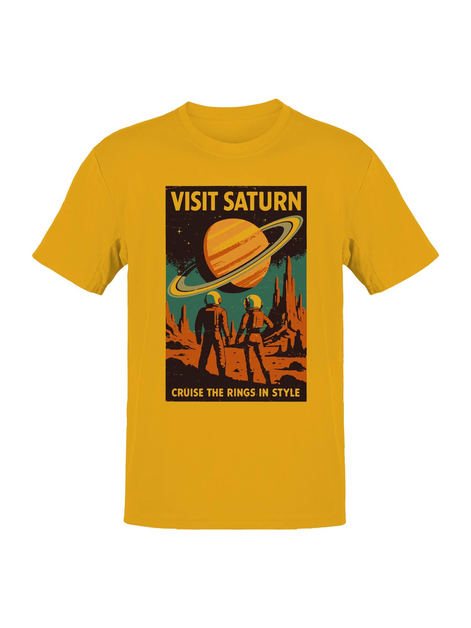 Explore Saturn - Cruise the Rings Men's T-Shirt Hoodie, Sweatshirt | PodTeesHub.com