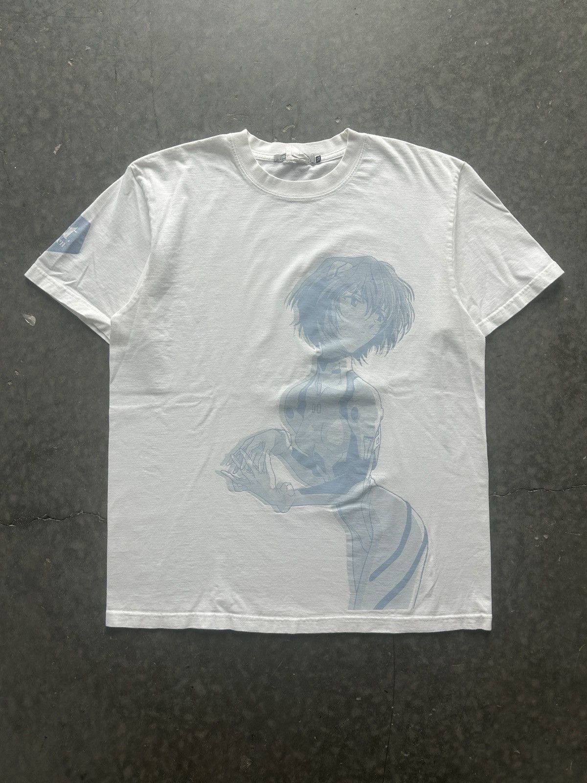 Rare Vintage Y2k Neon Genesis Evangelion Rei Graphic Tee Hoodie, Sweatshirt | PodTeesHub.com