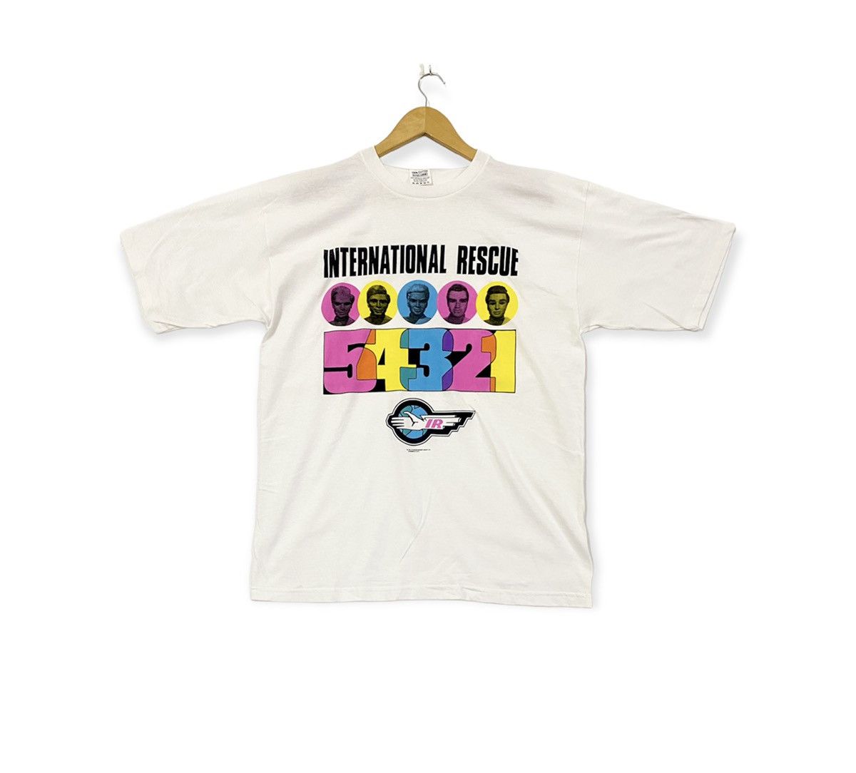 Vintage 1991 Thunderbirds Movie Film Tv Series Promo T Shirt Hoodie, Sweatshirt | PodTeesHub.com