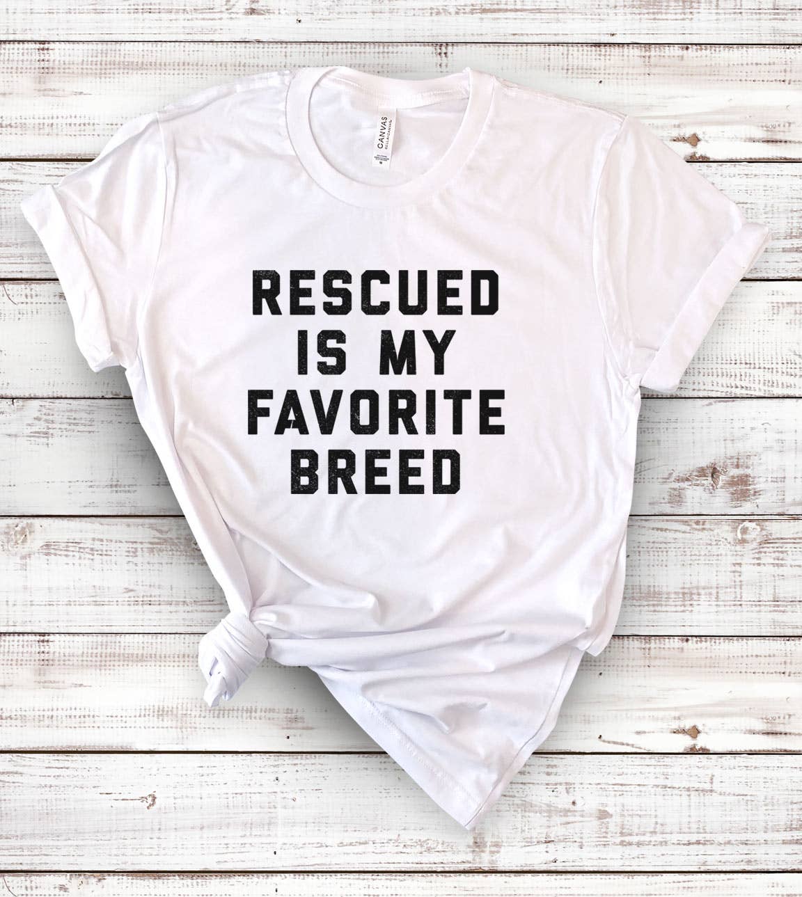 Rescued Is My Favorite Breed - Animal Lover Rescue T-Shirt Hoodie, Sweatshirt | PodTeesHub.com