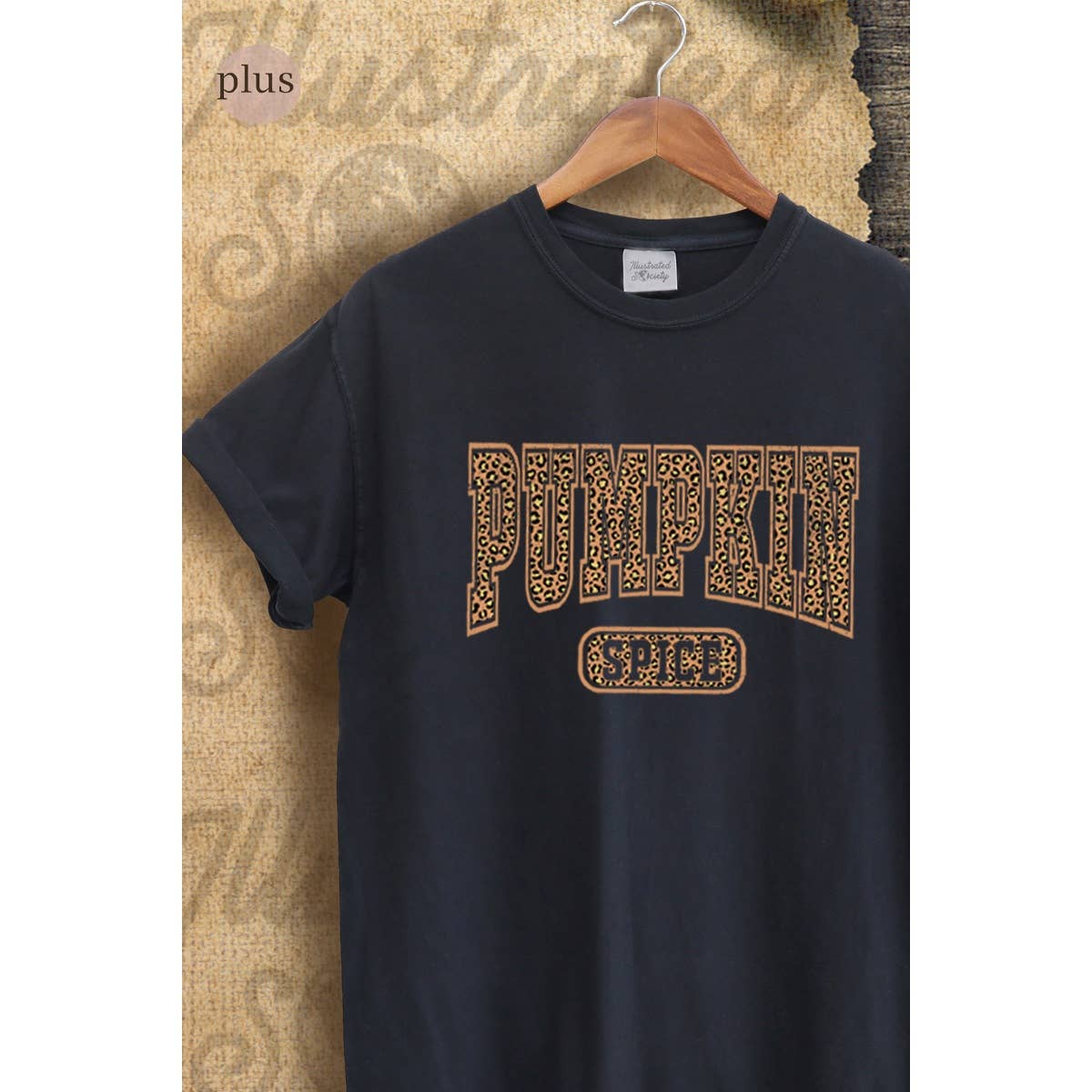 Pumpkin Spice  Vintage Graphic Plus Tee Hoodie, Sweatshirt | PodTeesHub.com