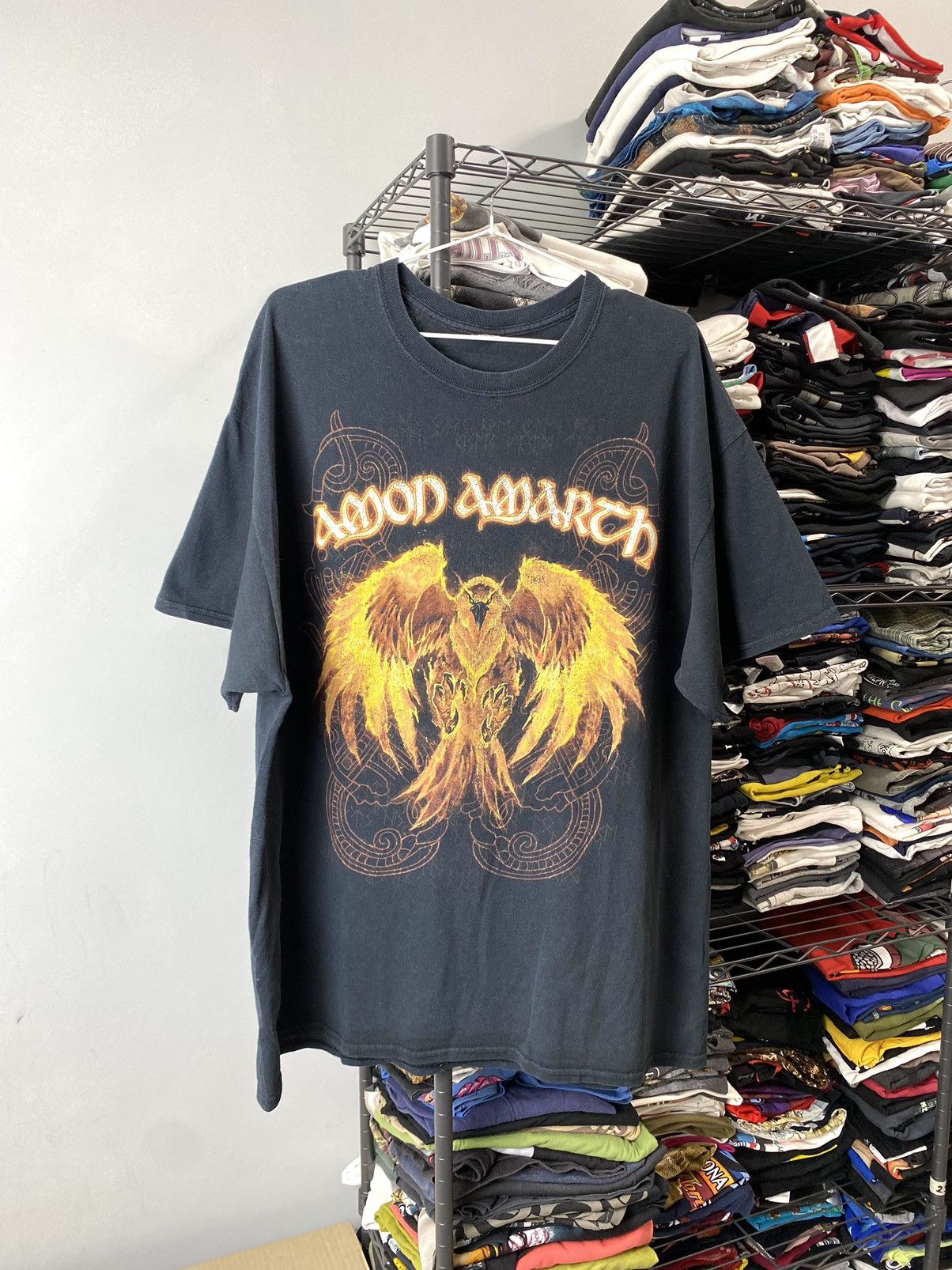 Band Tees Vintage 2000 S Amon Amarth Band T Shirt Hoodie, Sweatshirt | PodTeesHub.com
