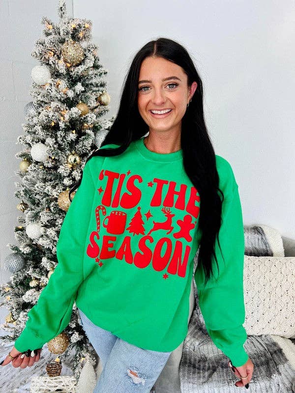 Tis the Season Favorite Things Puff Sweatshirt T-Shirts, Hoodie | PodTeesHub.com