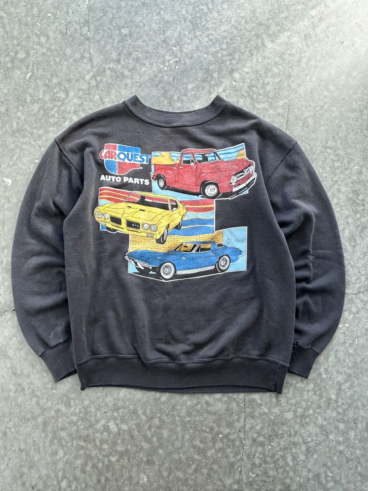 Vintage 90s Carquest Faded Black T-Shirts, Hoodie, Sweatshirt