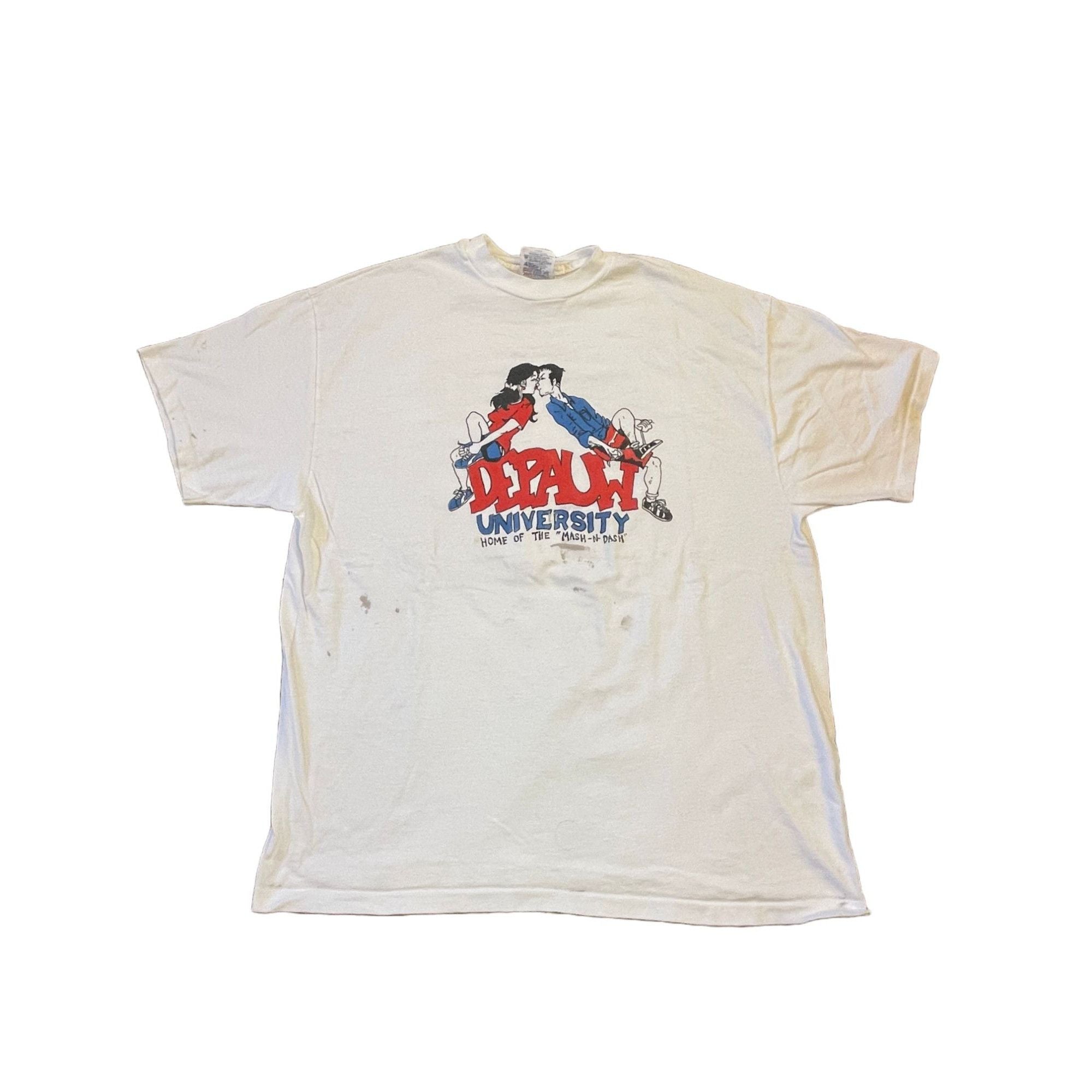 Vintage Rare Depauw University Mash N Dash Funny Shirt T-Shirts, Hoodie, Sweatshirt