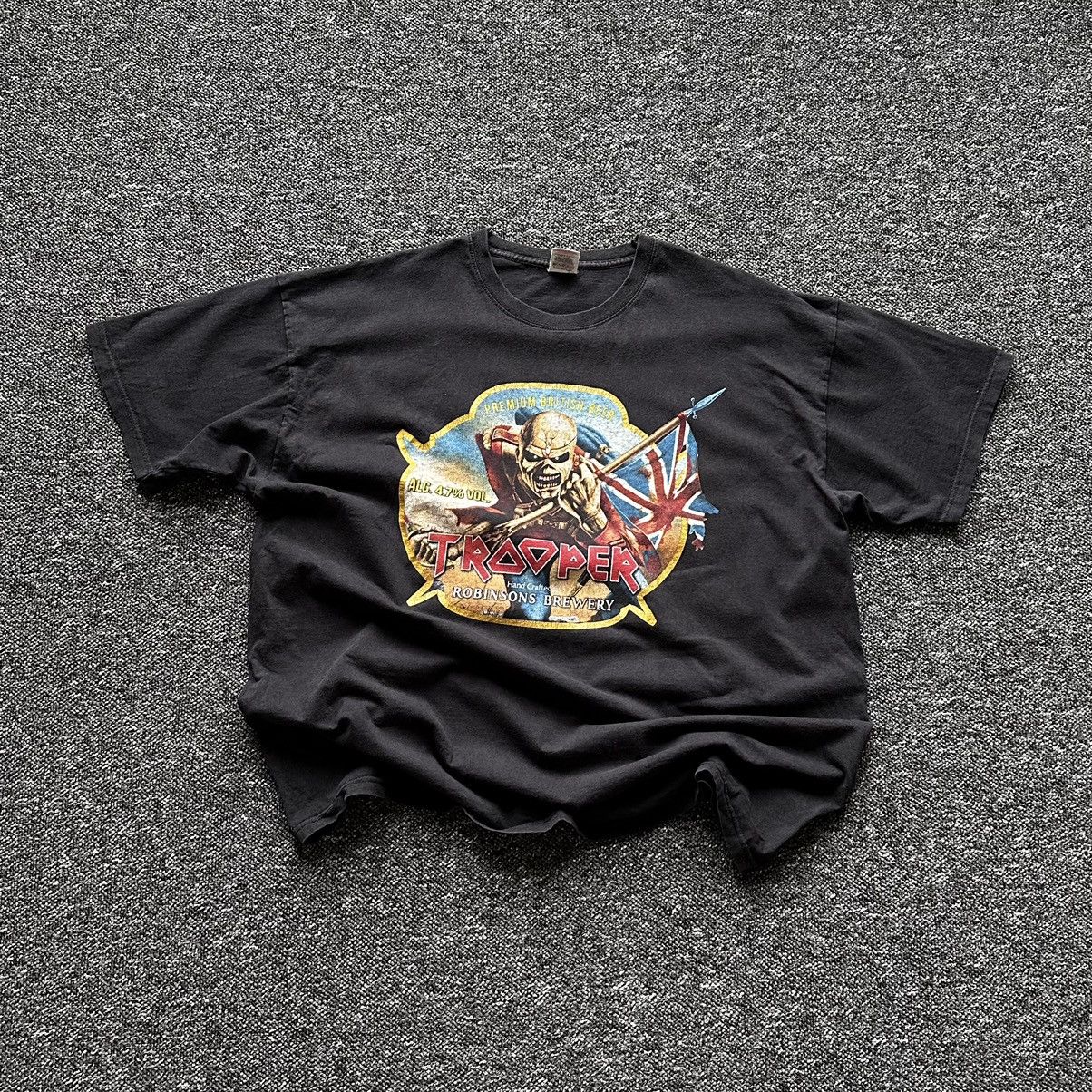 Iron Maiden Tee Trooper Beer Iron Maiden Vintage Hoodie, Sweatshirt | PodTeesHub.com
