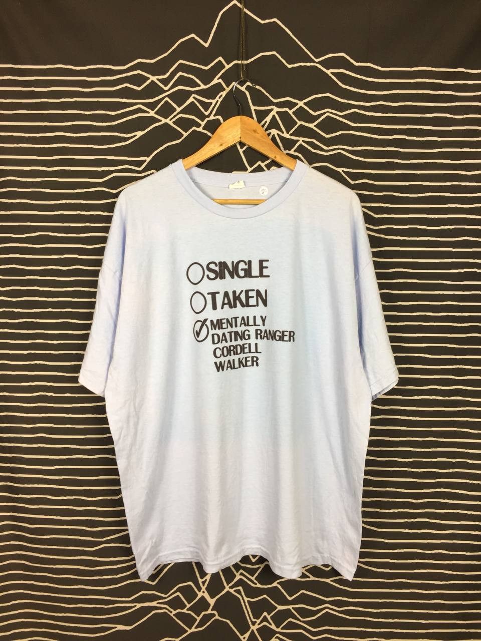 Vintage Single Taken Dating Ranger Cordell Walker Humor Funny Tee Hoodie, Sweatshirt | PodTeesHub.com