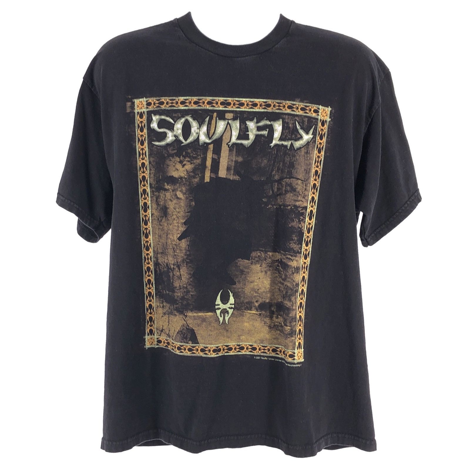 Vintage Y2k Soulfly Band Tshirt 2001 Vintage Hoodie, Sweatshirt | PodTeesHub.com