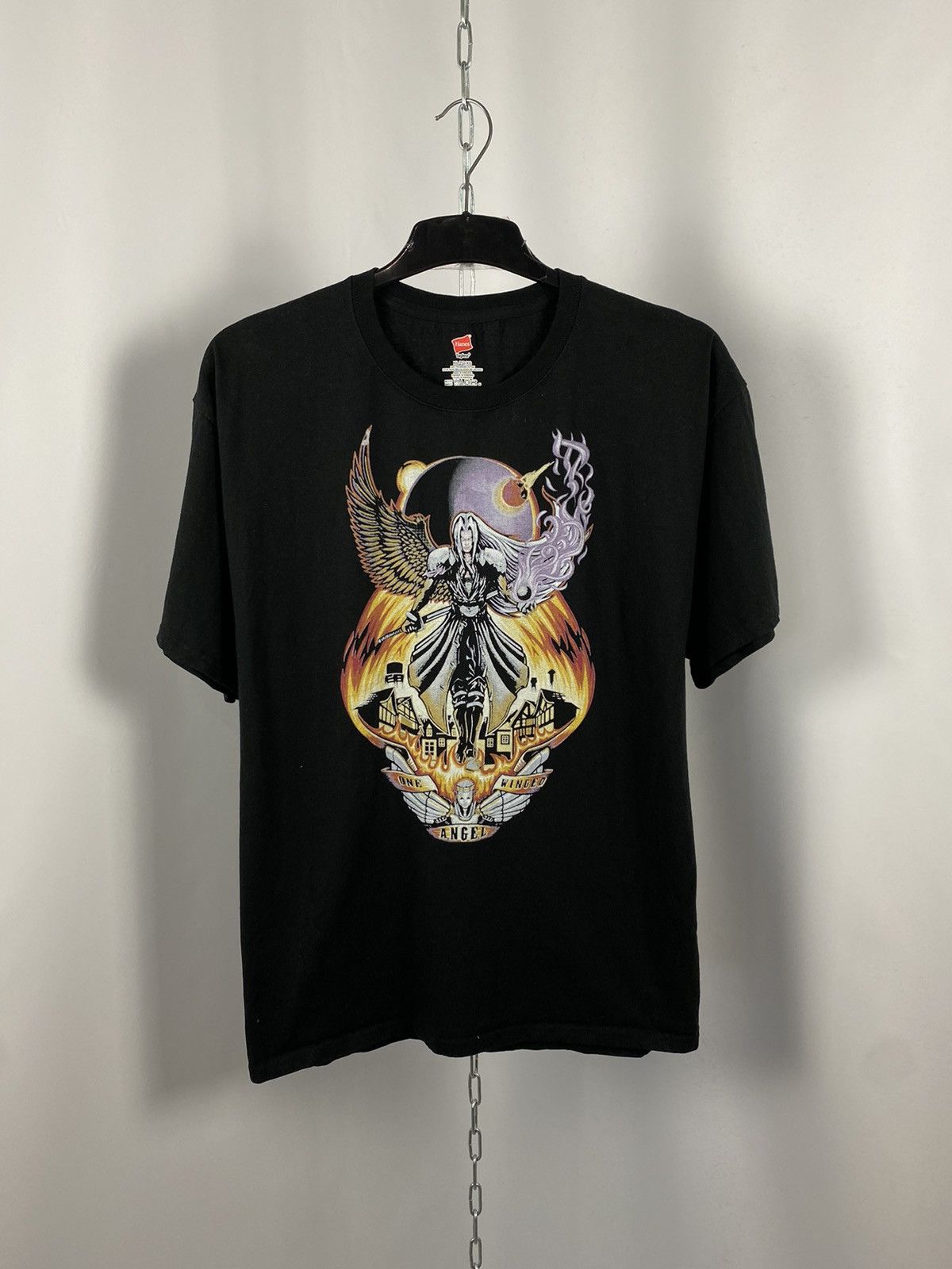Vintage Final Fantasy Movie T Shirts Vintage Big Logo Size Xl Hoodie, Sweatshirt | PodTeesHub.com