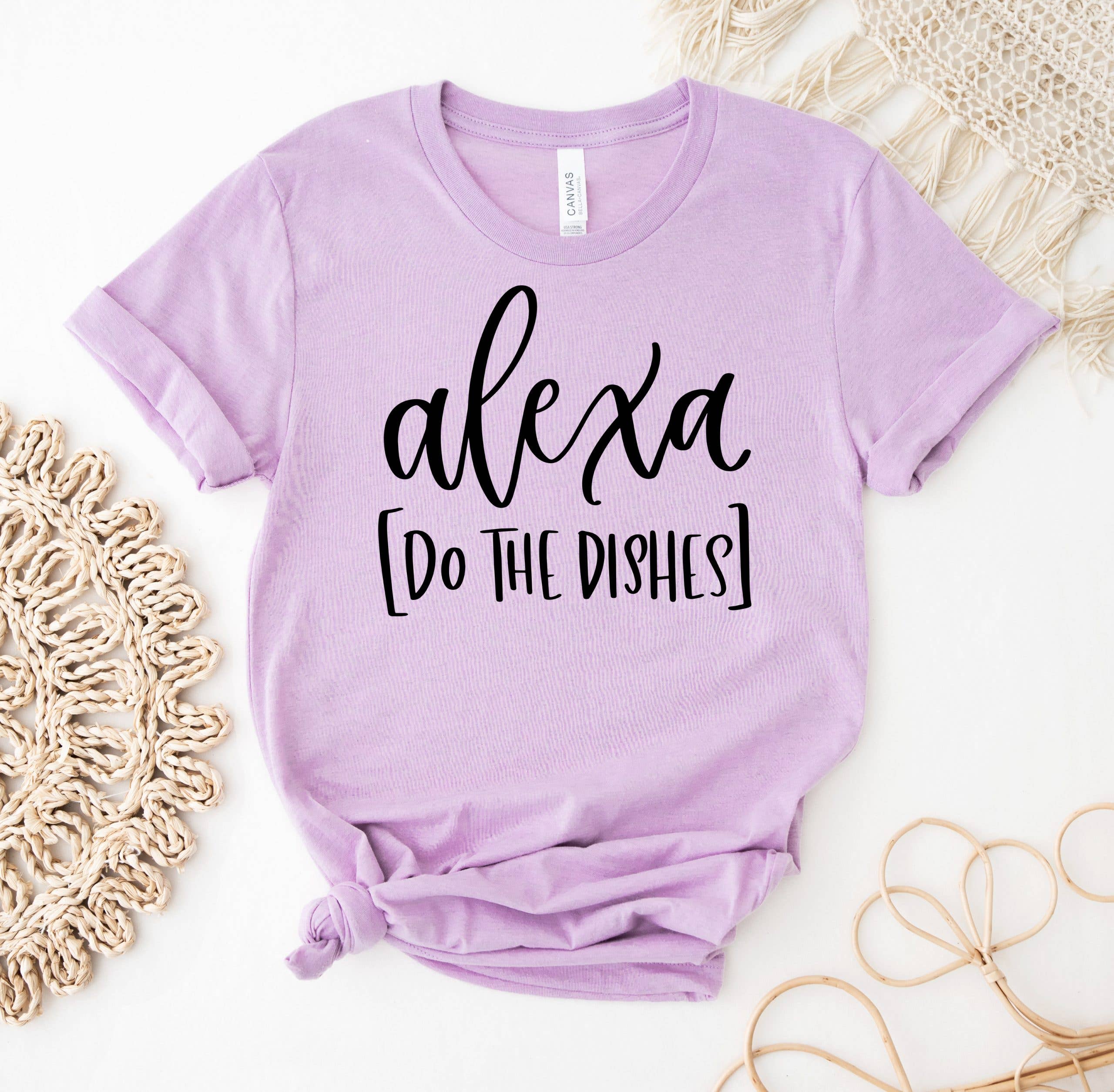 Alexa Do the Dishes T-Shirt Hoodie, Sweatshirt | PodTeesHub.com