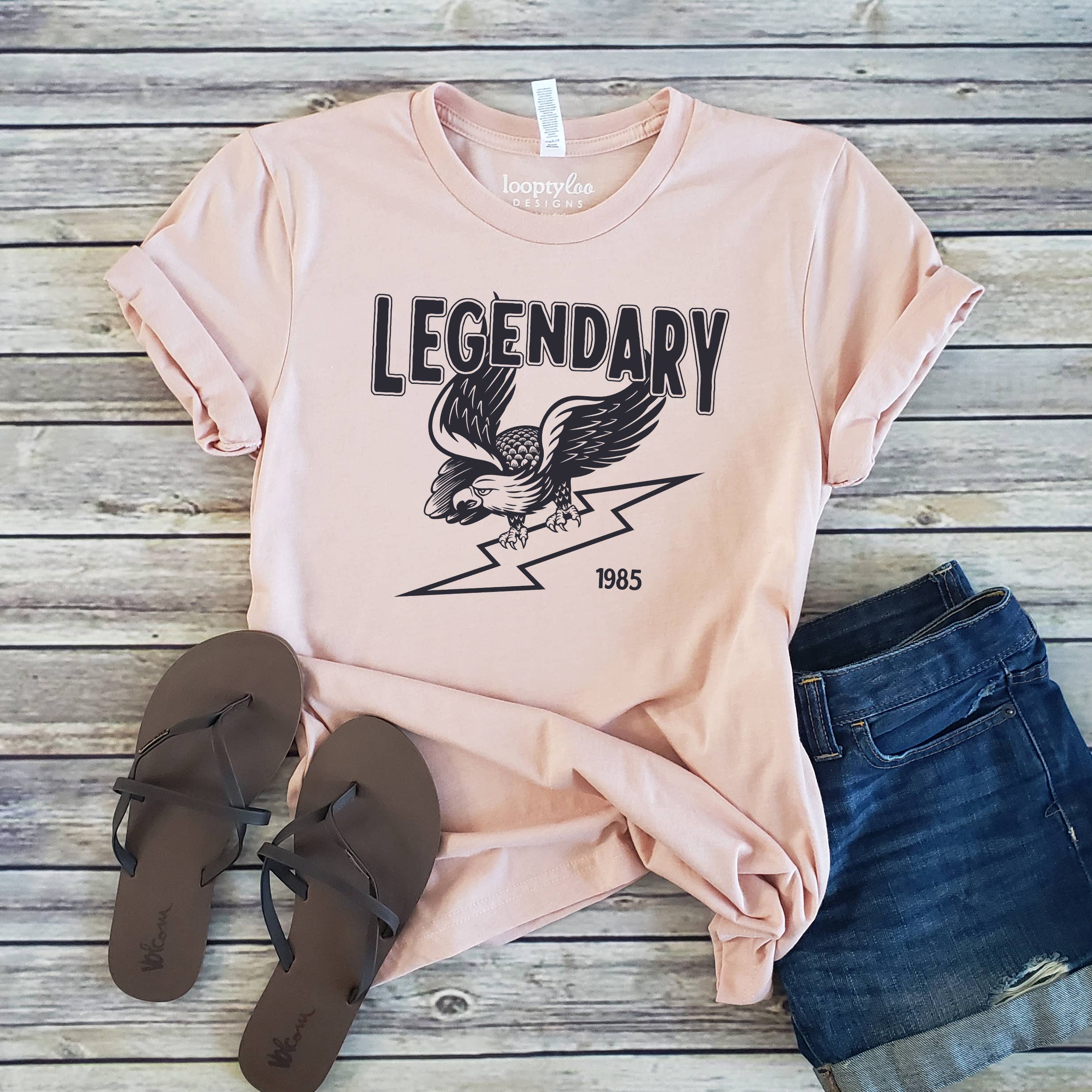 Legendary Tee | Sizes XS-2XL Hoodie, Sweatshirt | PodTeesHub.com