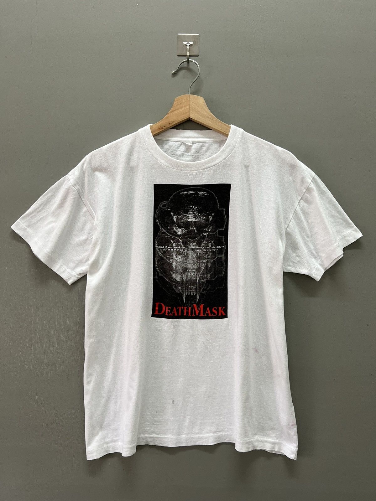 Rare Vintage Death Mask Horror Movie Tee Hoodie, Sweatshirt | PodTeesHub.com
