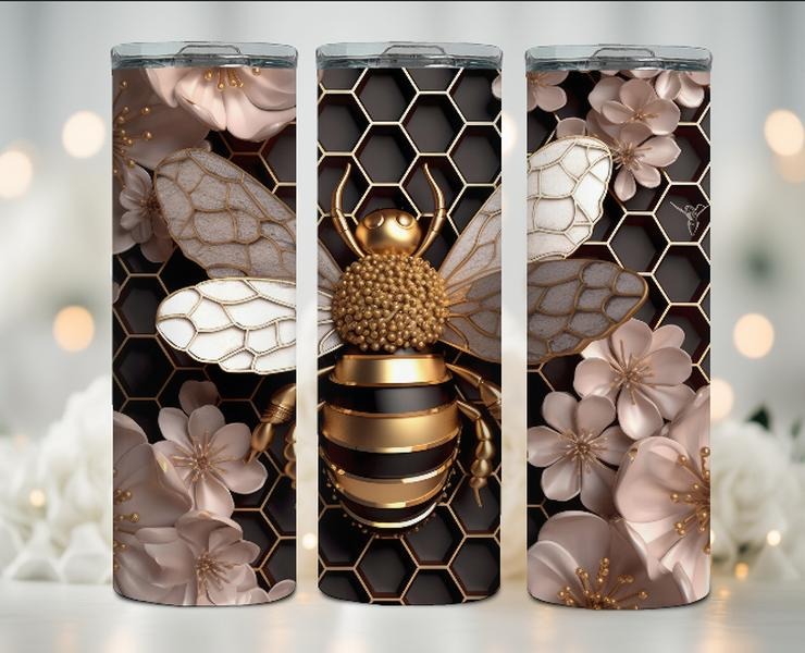 3D Bee - Black T-Shirts, Hoodie, Sweatshirt | PodTeesHub.com